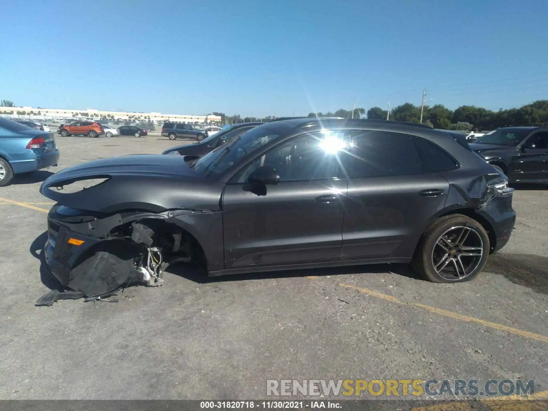 6 Photograph of a damaged car WP1AA2A57MLB11879 PORSCHE MACAN 2021