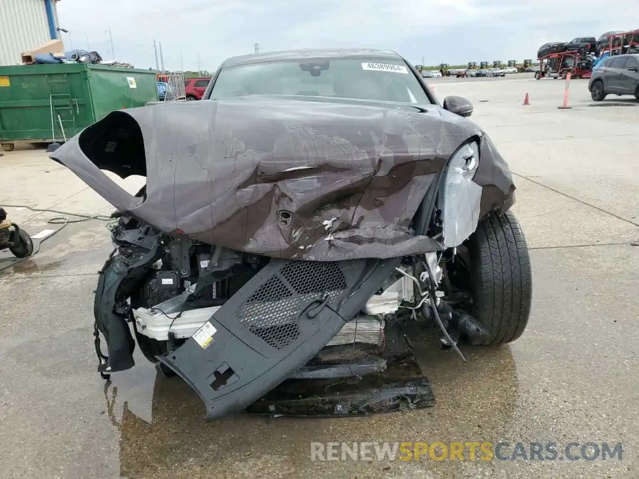 5 Photograph of a damaged car WP1AA2A57MLB12014 PORSCHE MACAN 2021
