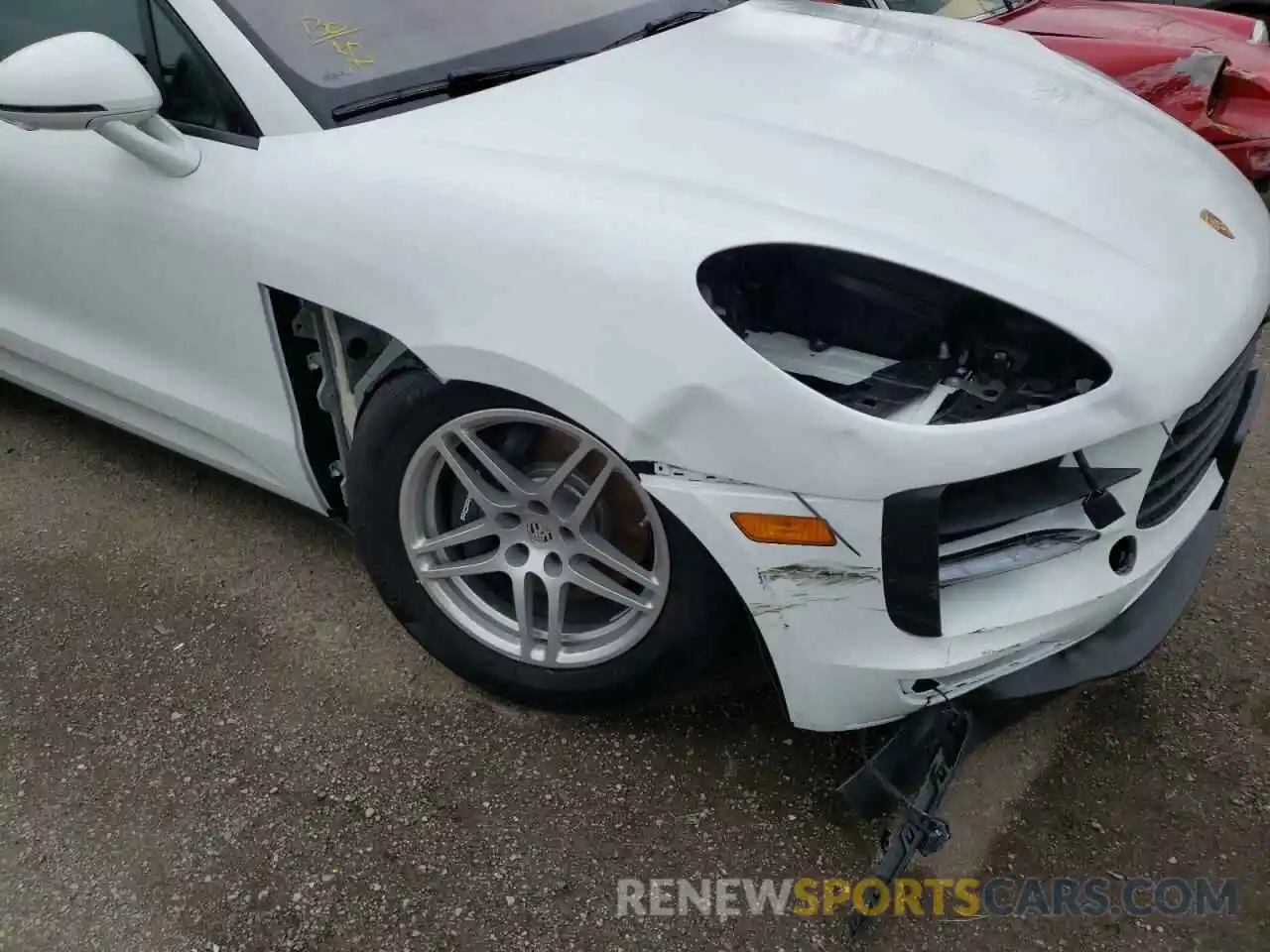 9 Photograph of a damaged car WP1AA2A57MLB13924 PORSCHE MACAN 2021