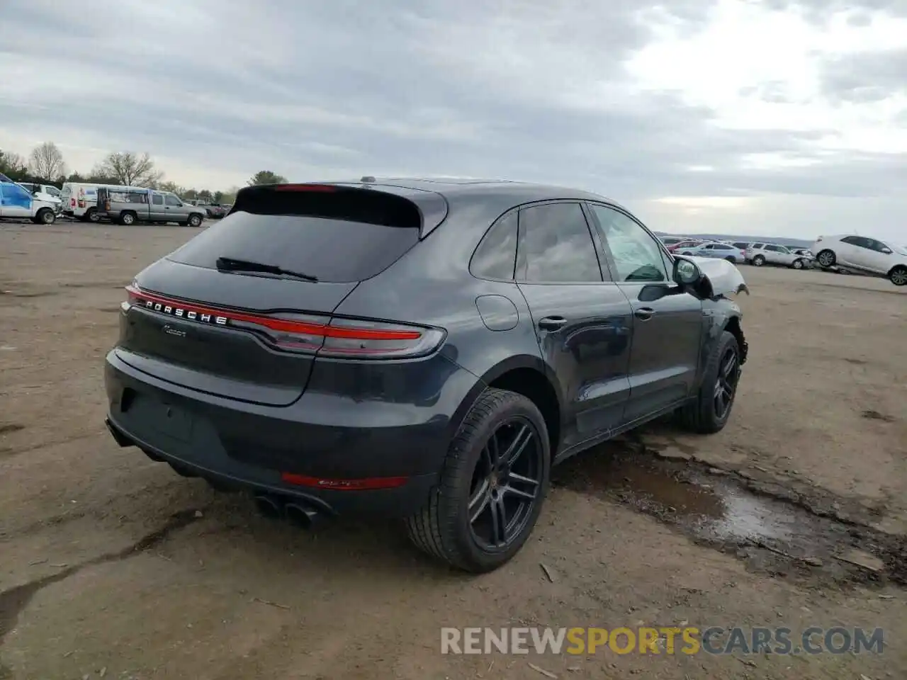 4 Photograph of a damaged car WP1AA2A58MLB02916 PORSCHE MACAN 2021