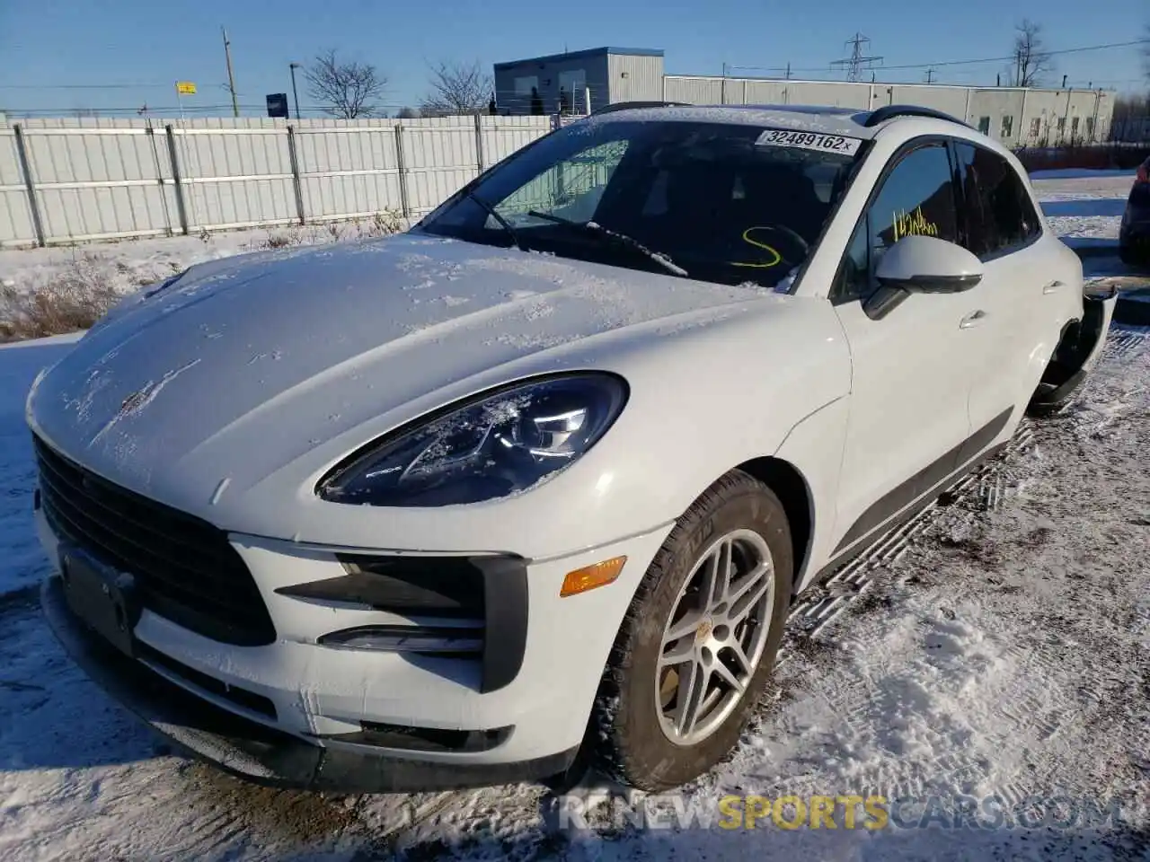 2 Фотография поврежденного автомобиля WP1AA2A58MLB02950 PORSCHE MACAN 2021