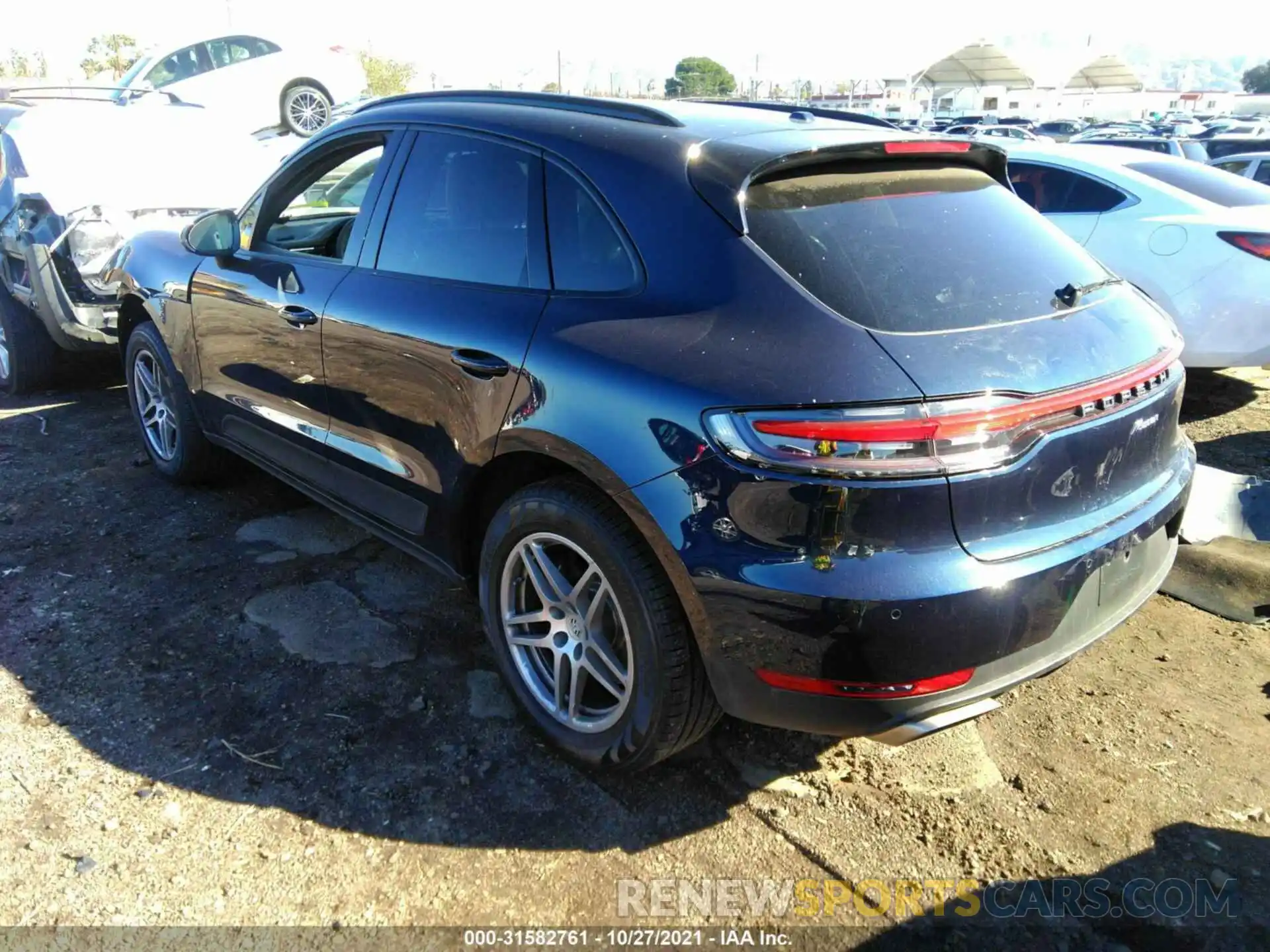 3 Photograph of a damaged car WP1AA2A58MLB06108 PORSCHE MACAN 2021