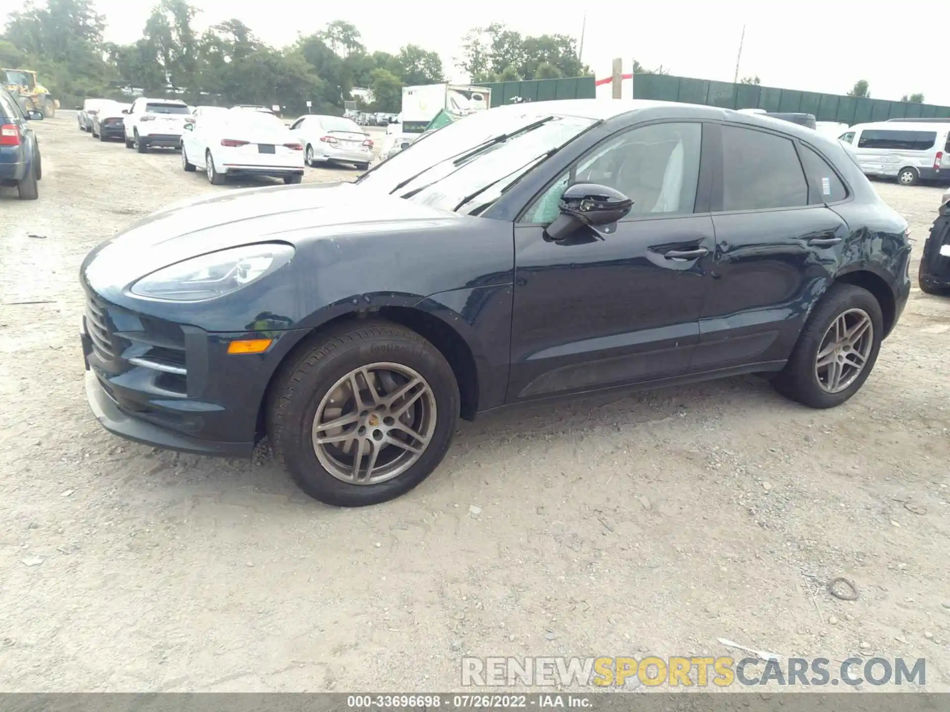 2 Photograph of a damaged car WP1AA2A58MLB06237 PORSCHE MACAN 2021