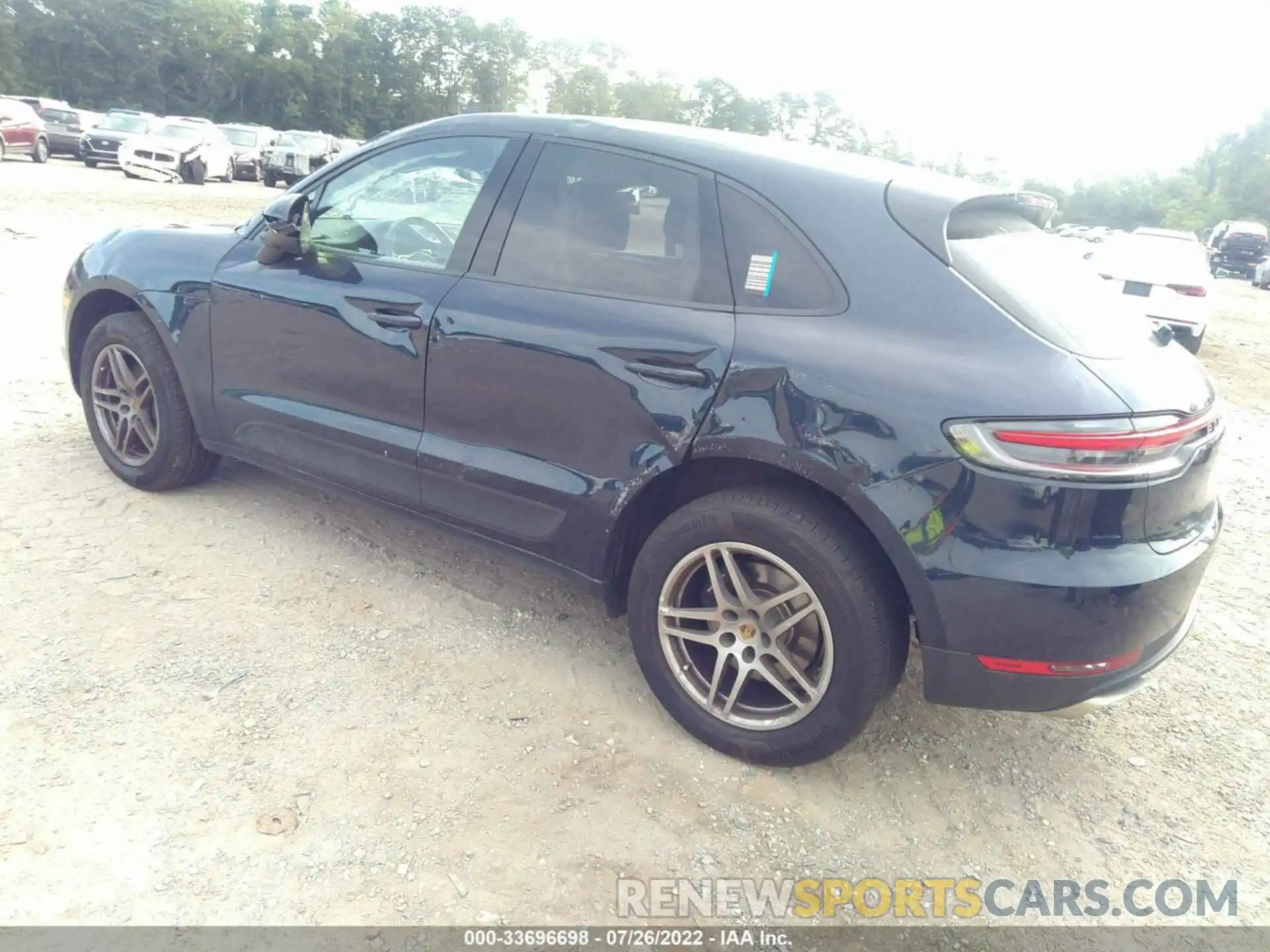 3 Photograph of a damaged car WP1AA2A58MLB06237 PORSCHE MACAN 2021