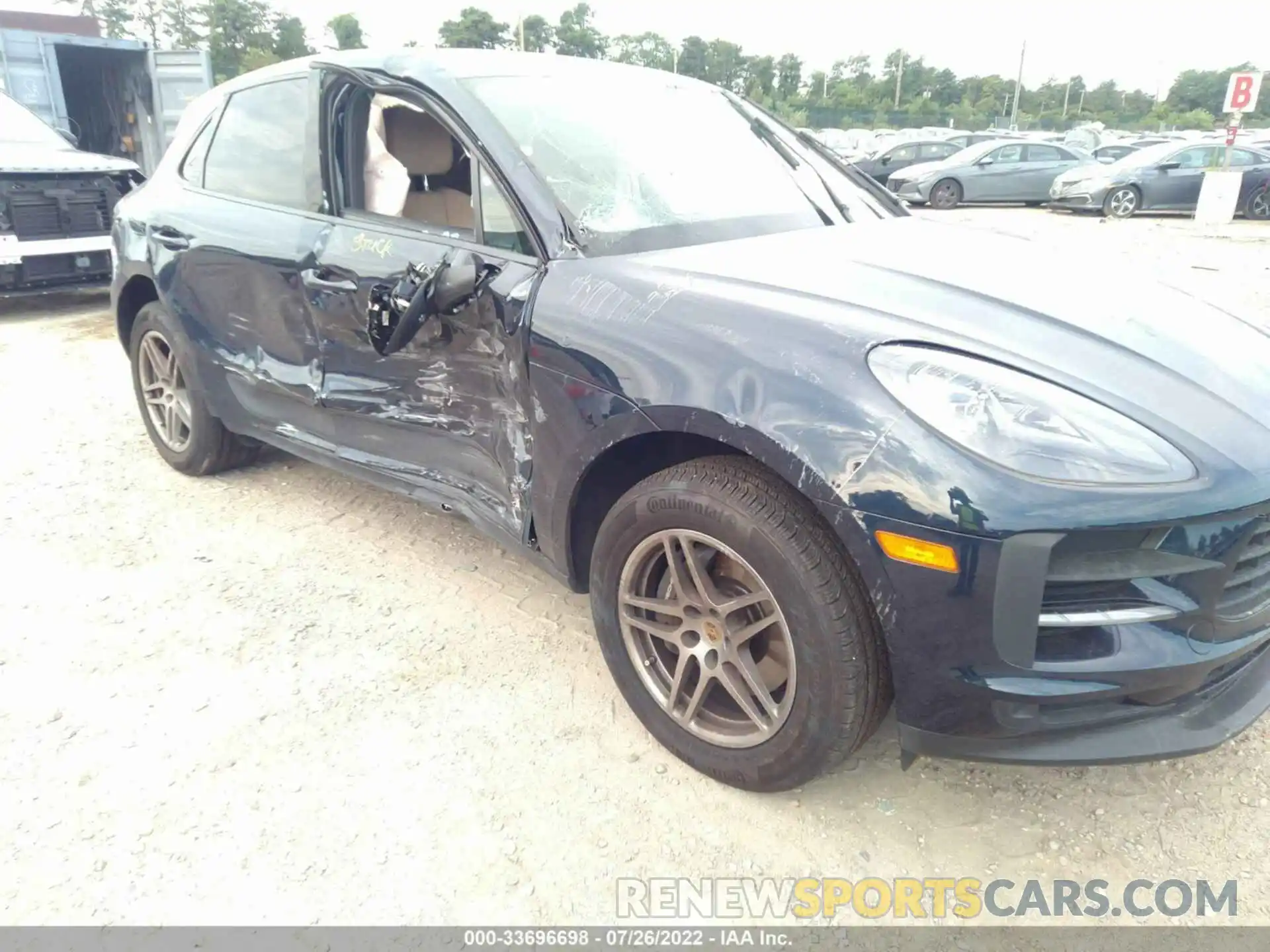 6 Photograph of a damaged car WP1AA2A58MLB06237 PORSCHE MACAN 2021