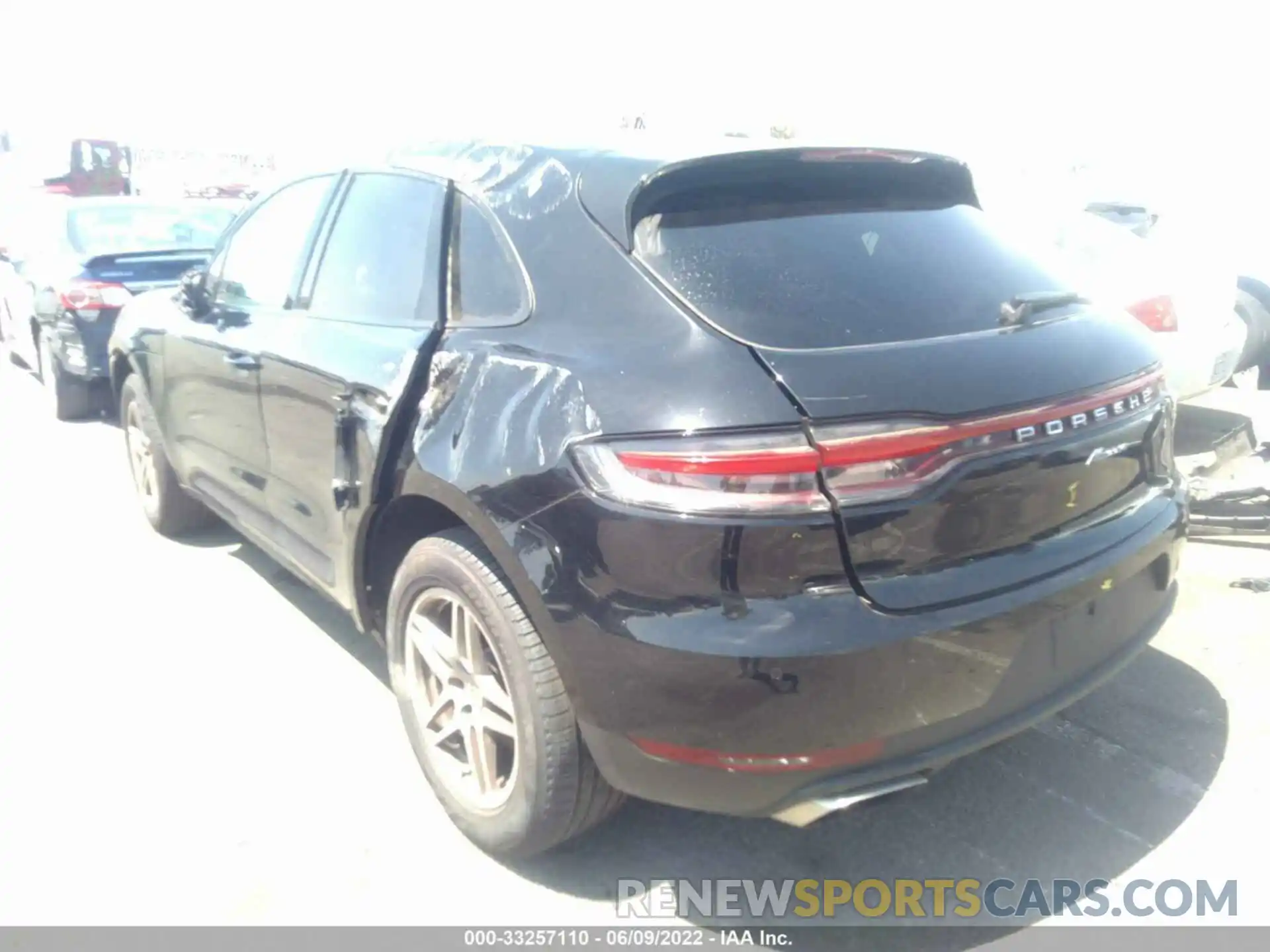 3 Photograph of a damaged car WP1AA2A58MLB08022 PORSCHE MACAN 2021