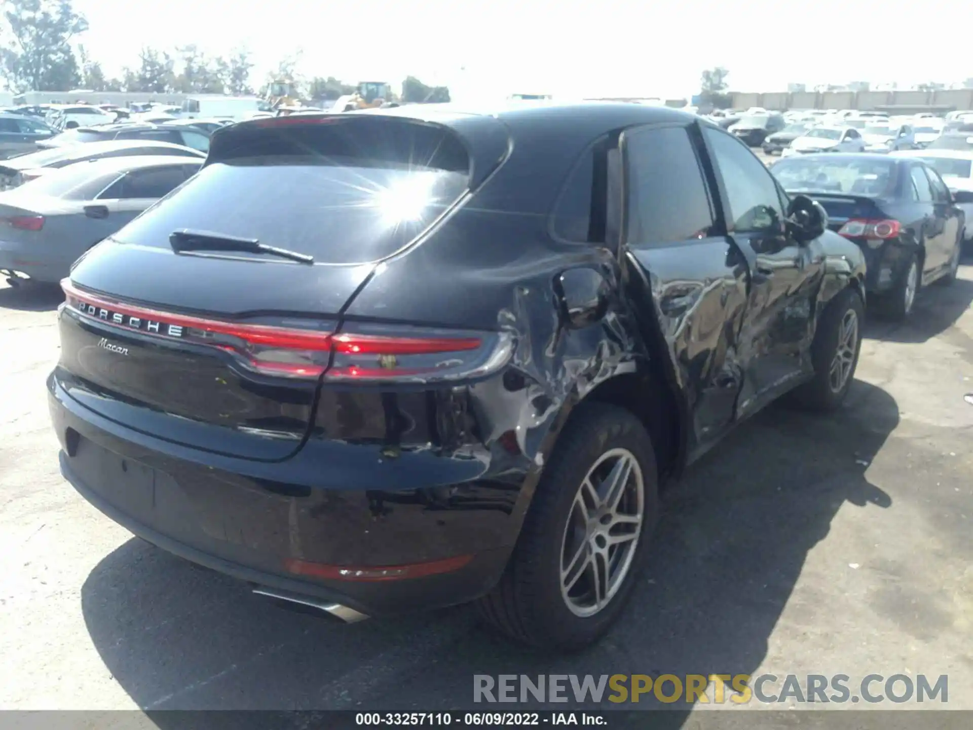 4 Photograph of a damaged car WP1AA2A58MLB08022 PORSCHE MACAN 2021