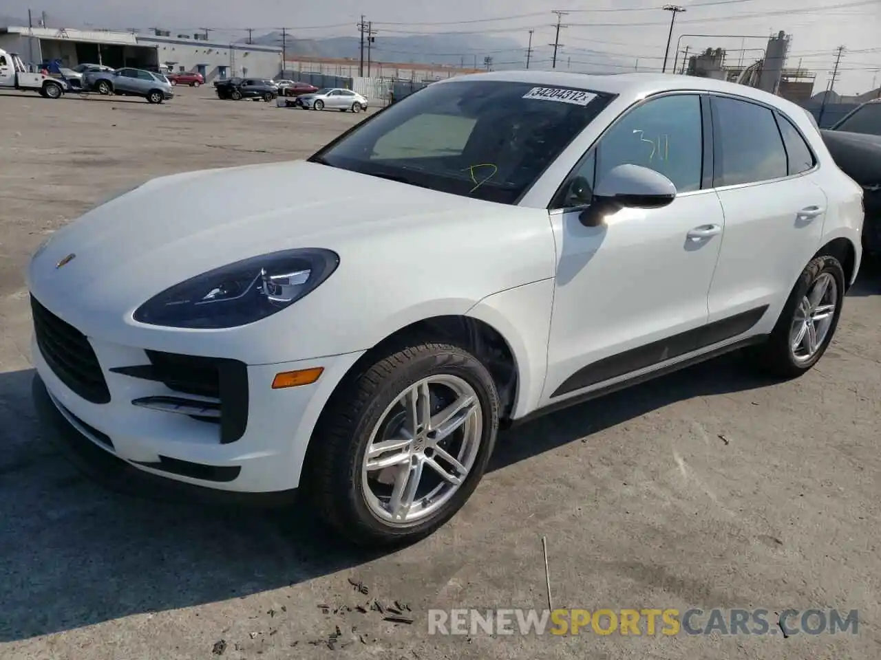 2 Photograph of a damaged car WP1AA2A58MLB09123 PORSCHE MACAN 2021