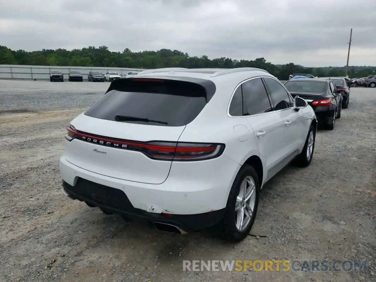 4 Photograph of a damaged car WP1AA2A58MLB09428 PORSCHE MACAN 2021