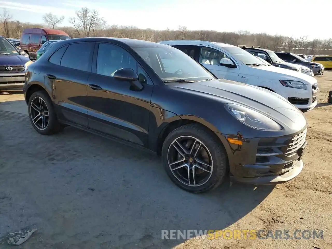 4 Photograph of a damaged car WP1AA2A58MLB13110 PORSCHE MACAN 2021