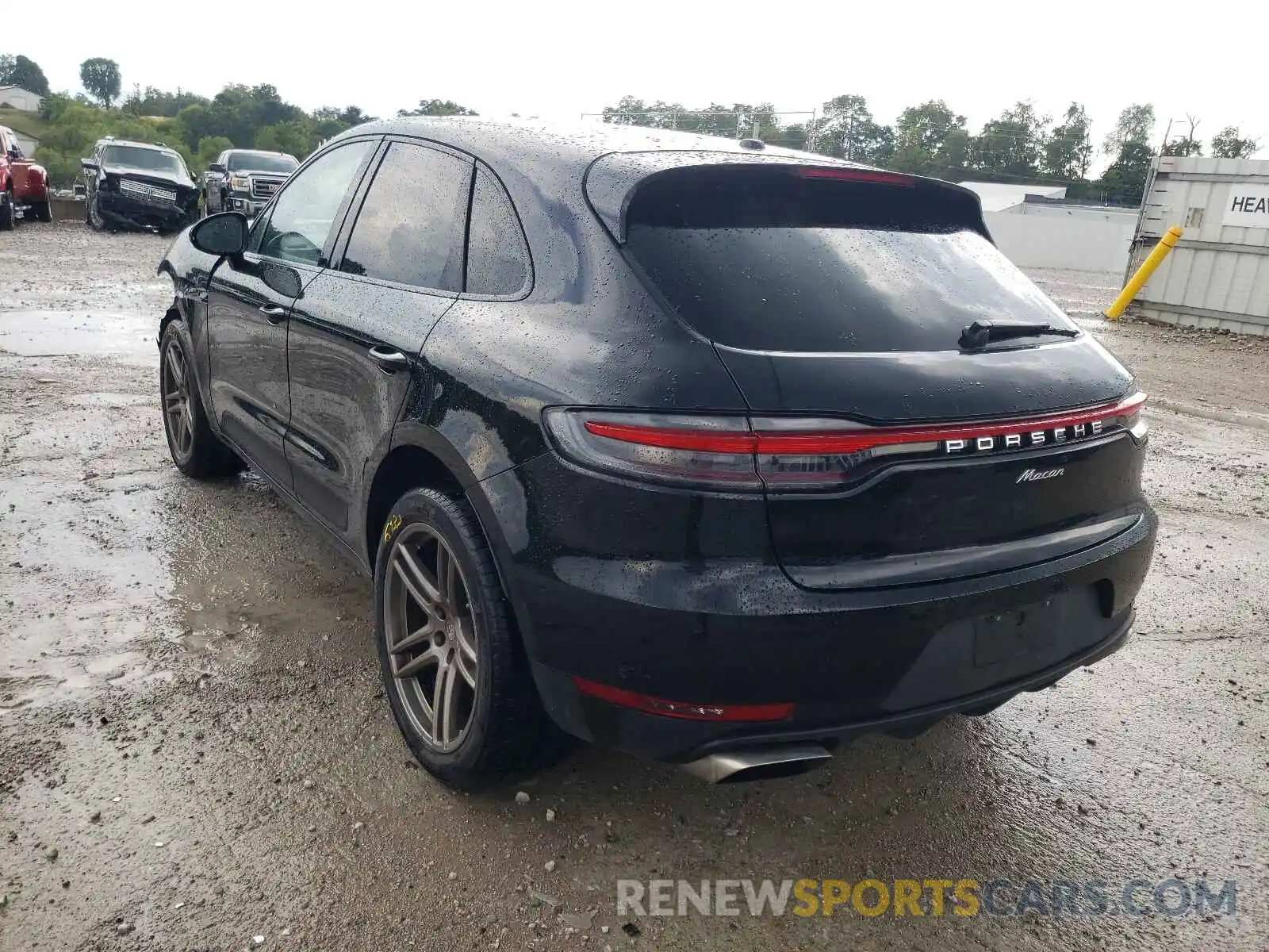 3 Photograph of a damaged car WP1AA2A59MLB03279 PORSCHE MACAN 2021