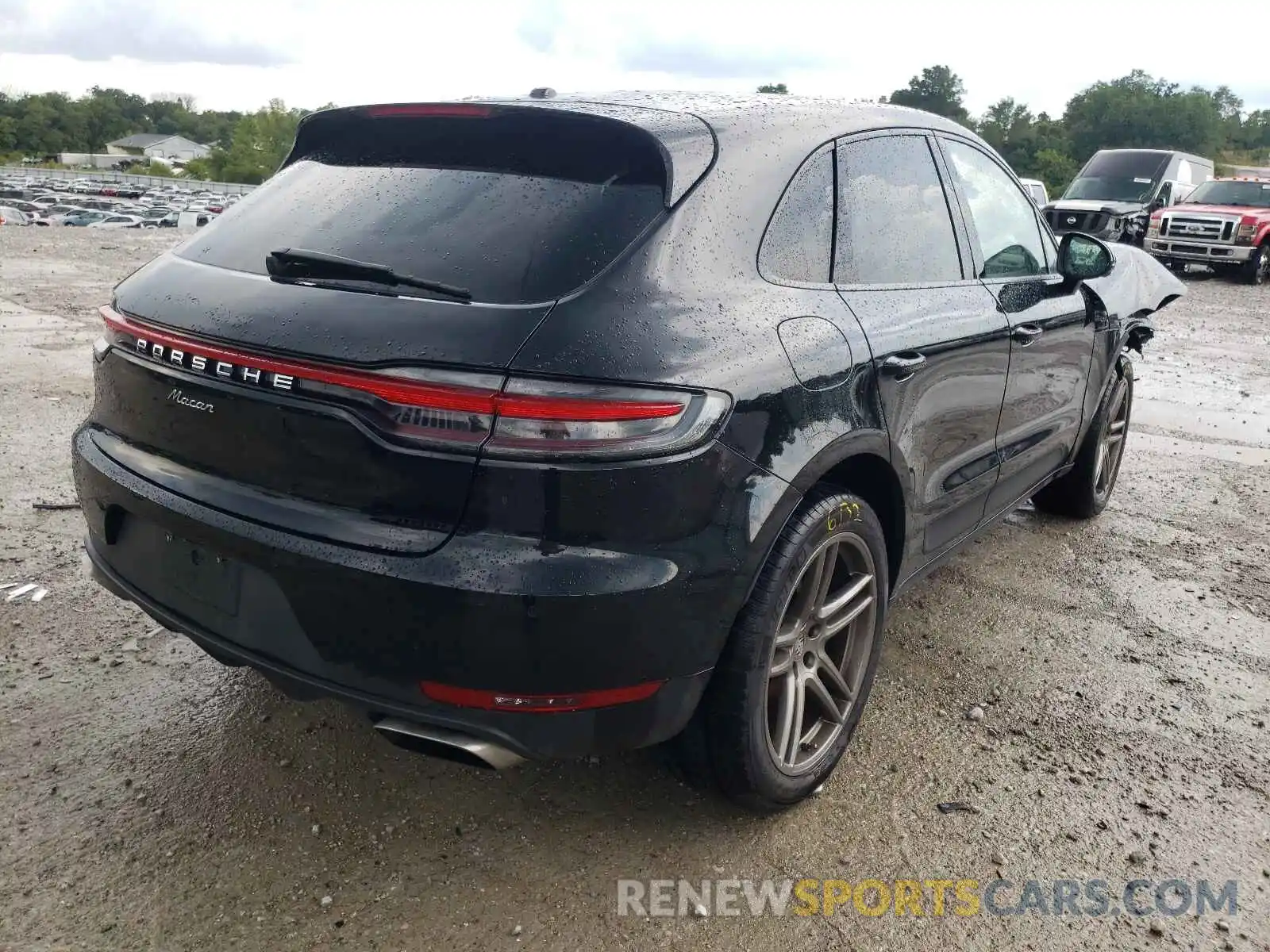 4 Photograph of a damaged car WP1AA2A59MLB03279 PORSCHE MACAN 2021