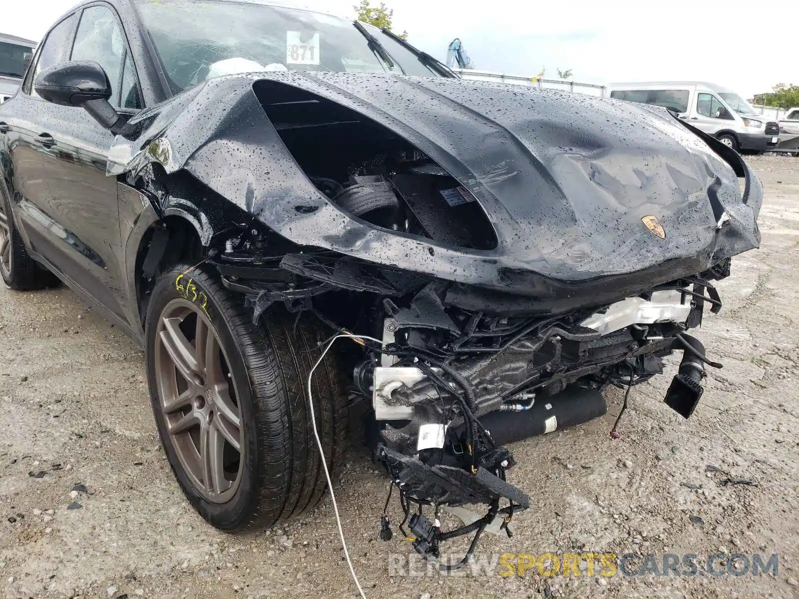 9 Photograph of a damaged car WP1AA2A59MLB03279 PORSCHE MACAN 2021