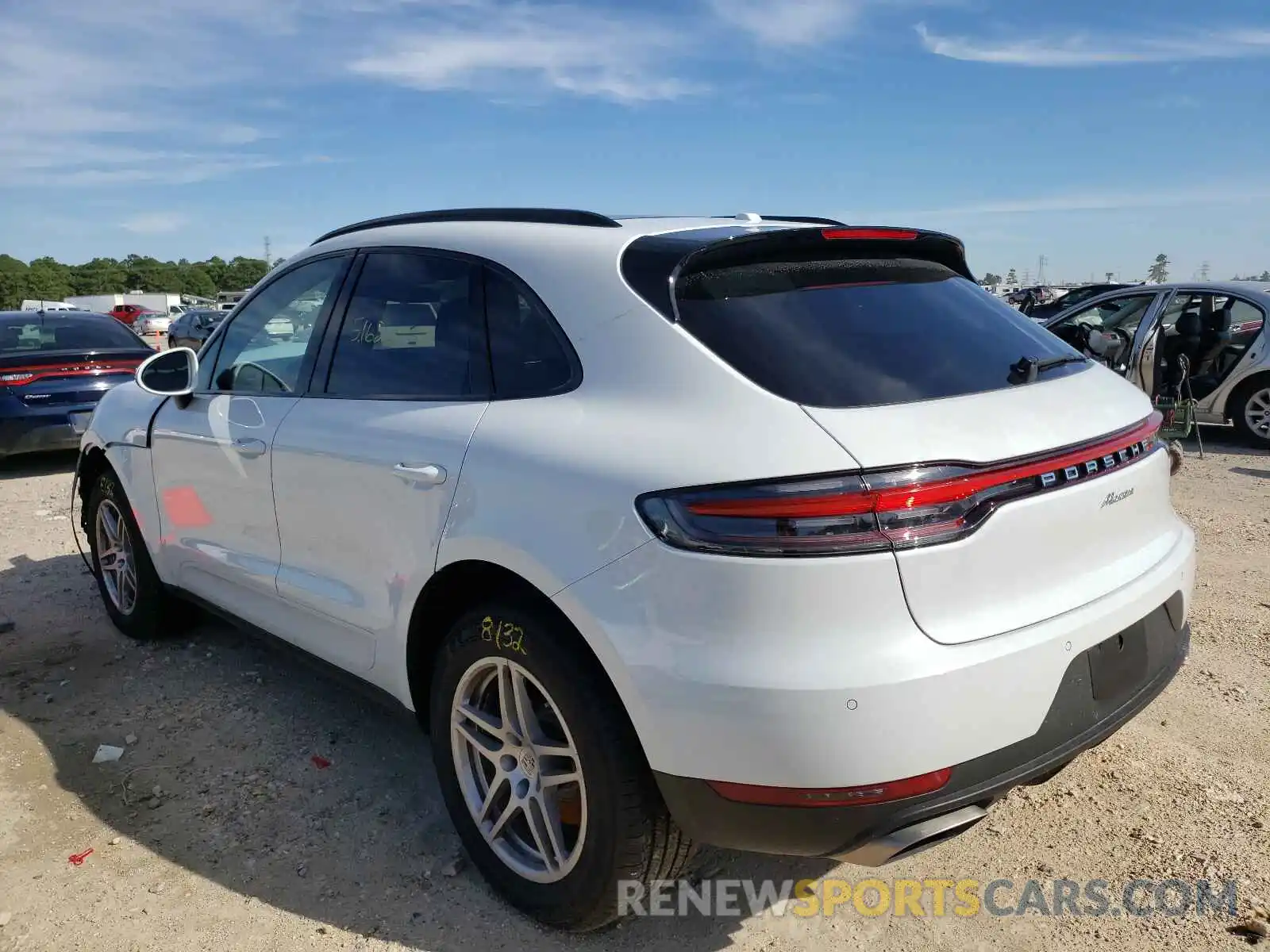 3 Photograph of a damaged car WP1AA2A59MLB03962 PORSCHE MACAN 2021