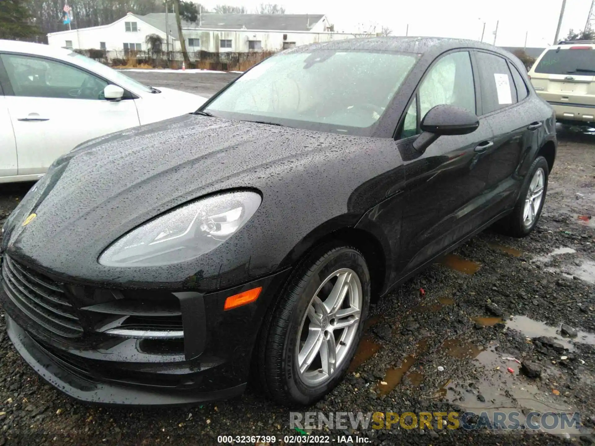 2 Photograph of a damaged car WP1AA2A59MLB05582 PORSCHE MACAN 2021