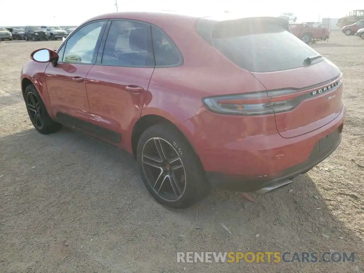 3 Photograph of a damaged car WP1AA2A59MLB05811 PORSCHE MACAN 2021