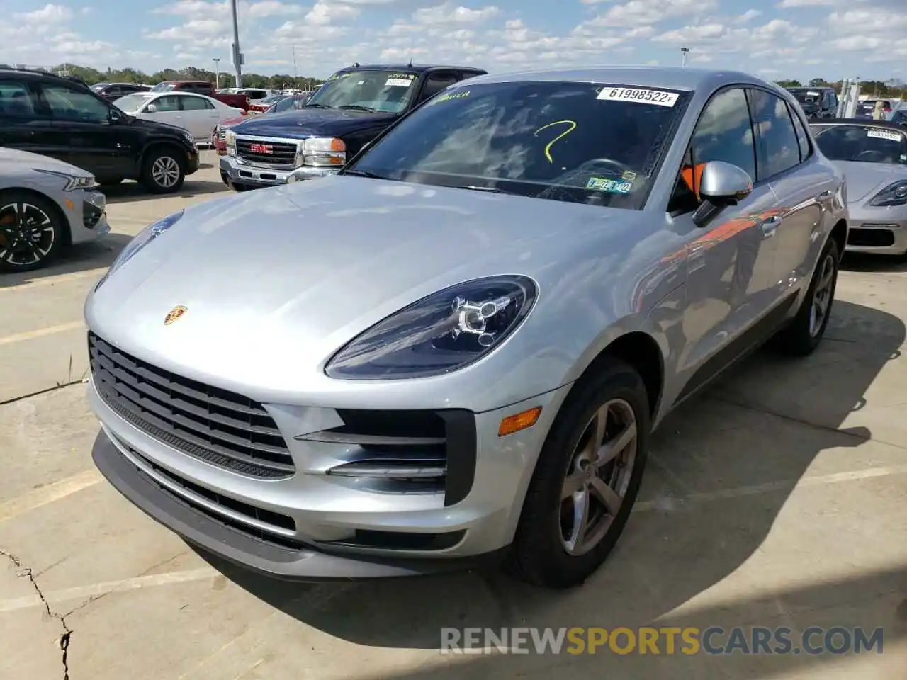 2 Photograph of a damaged car WP1AA2A59MLB11611 PORSCHE MACAN 2021