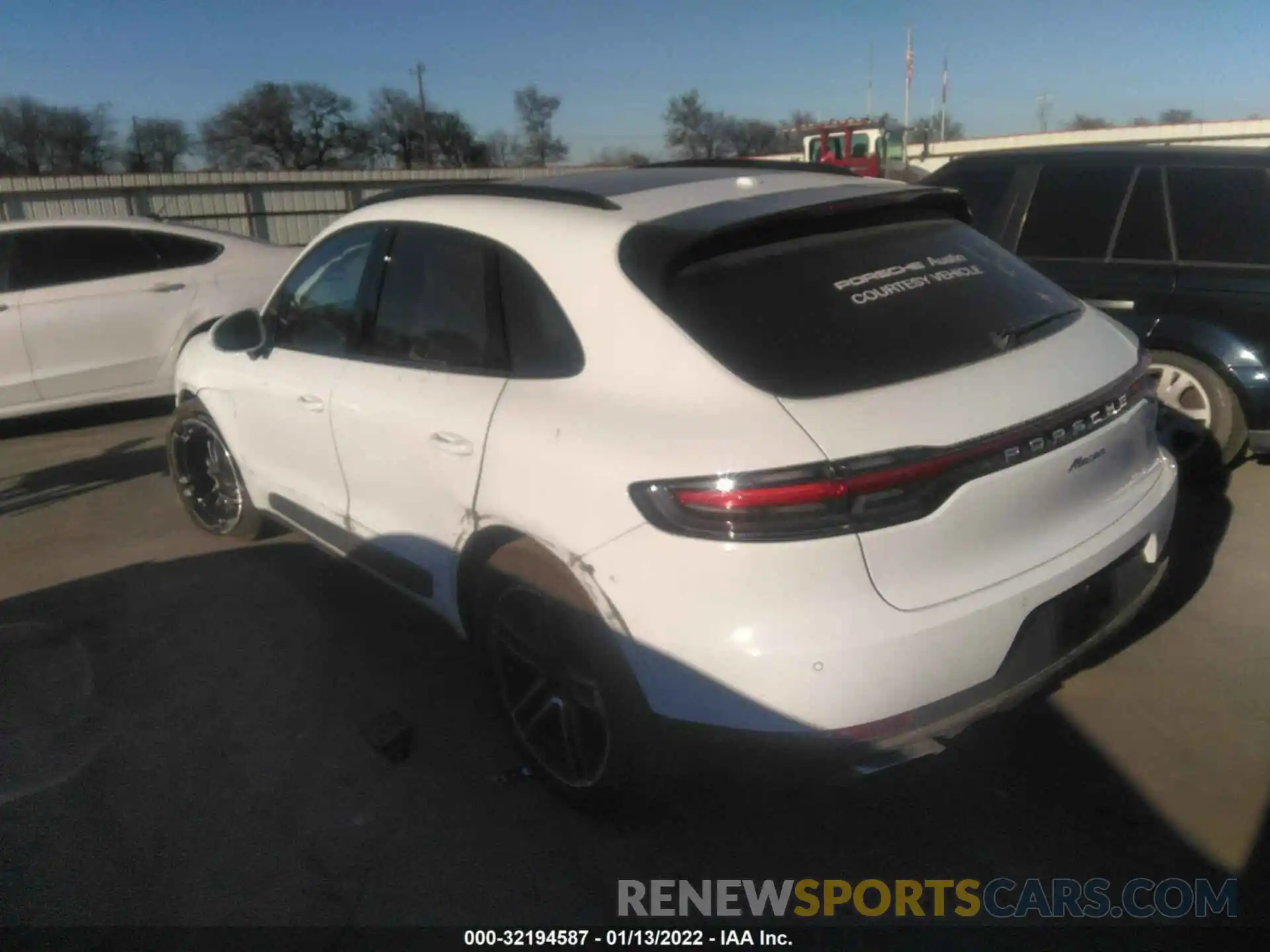 3 Photograph of a damaged car WP1AA2A59MLB17389 PORSCHE MACAN 2021