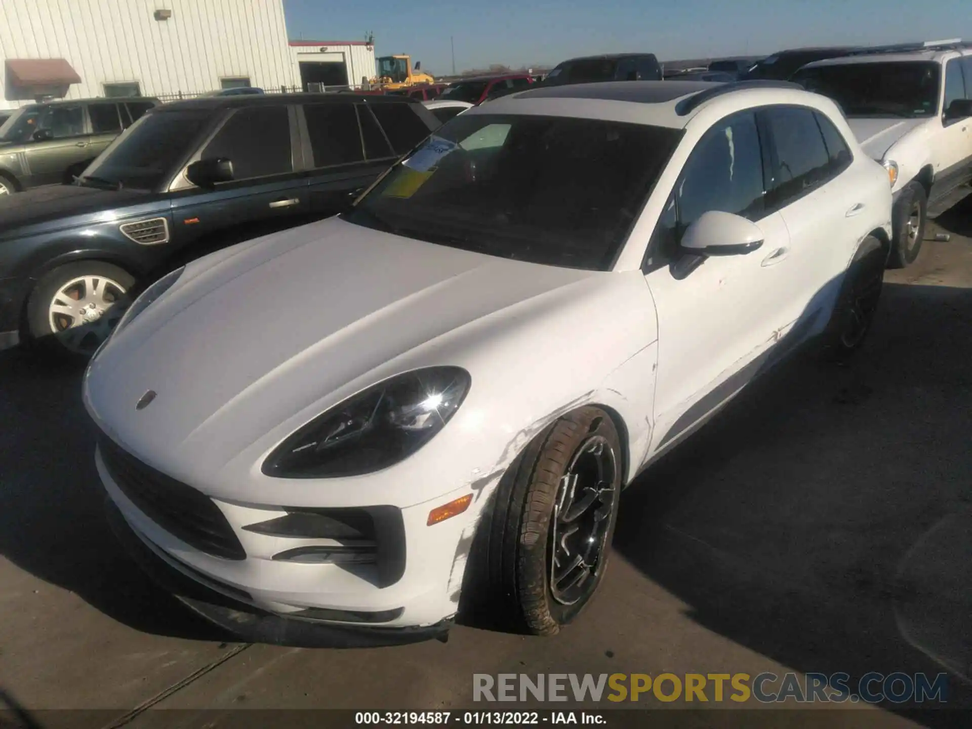 6 Photograph of a damaged car WP1AA2A59MLB17389 PORSCHE MACAN 2021