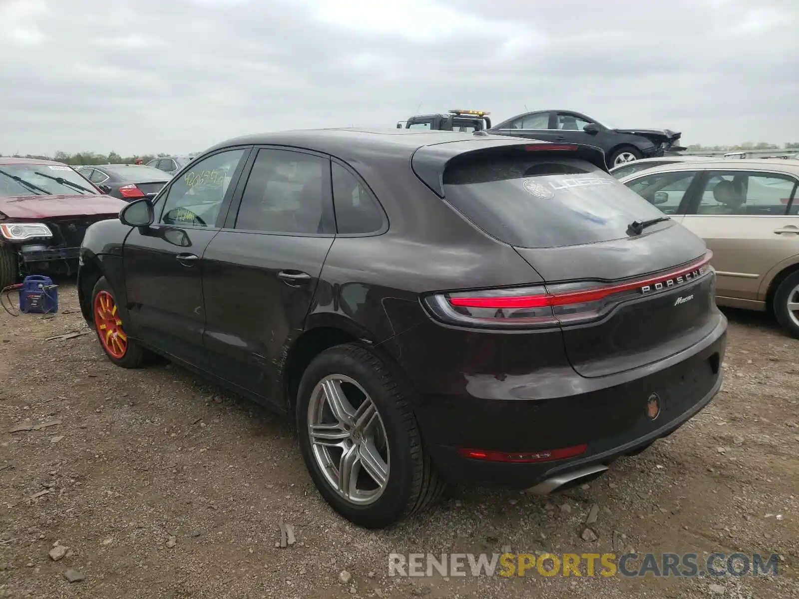 3 Photograph of a damaged car WP1AA2A5XMLB02867 PORSCHE MACAN 2021