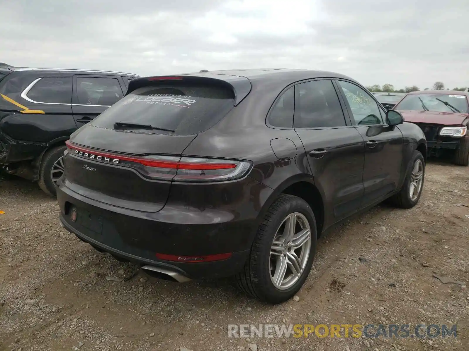 4 Photograph of a damaged car WP1AA2A5XMLB02867 PORSCHE MACAN 2021