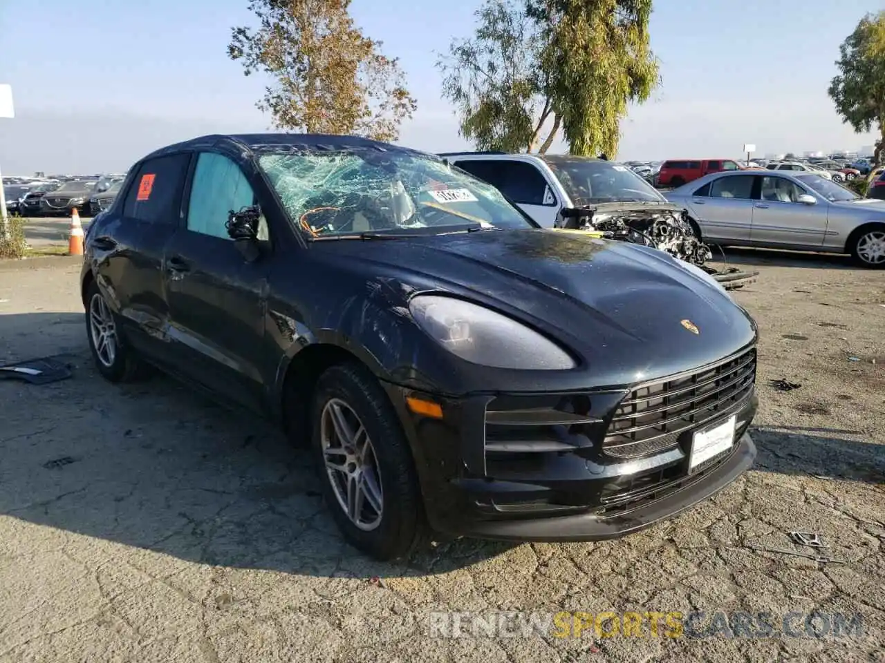 1 Photograph of a damaged car WP1AA2A5XMLB04005 PORSCHE MACAN 2021