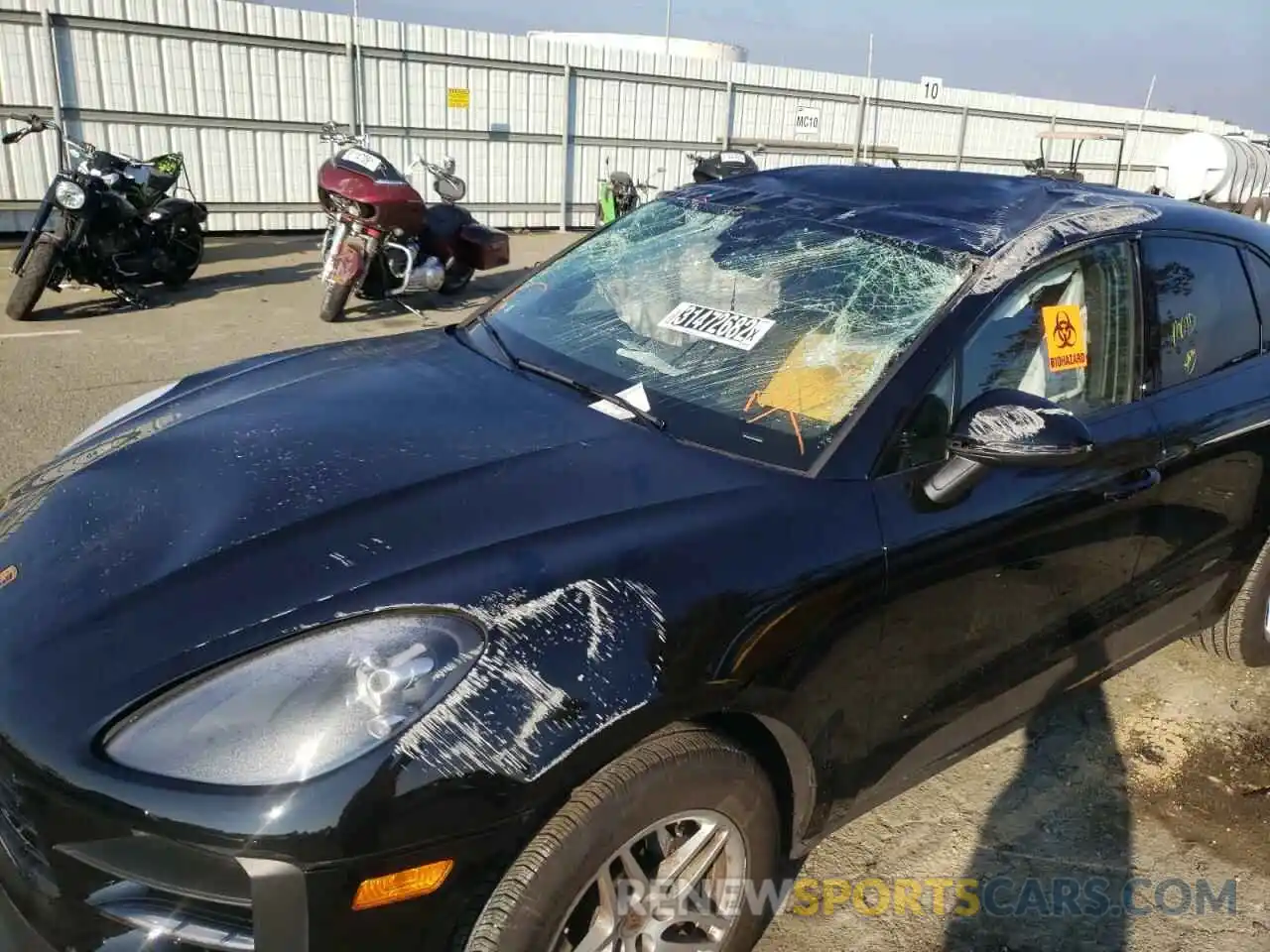 9 Photograph of a damaged car WP1AA2A5XMLB04005 PORSCHE MACAN 2021