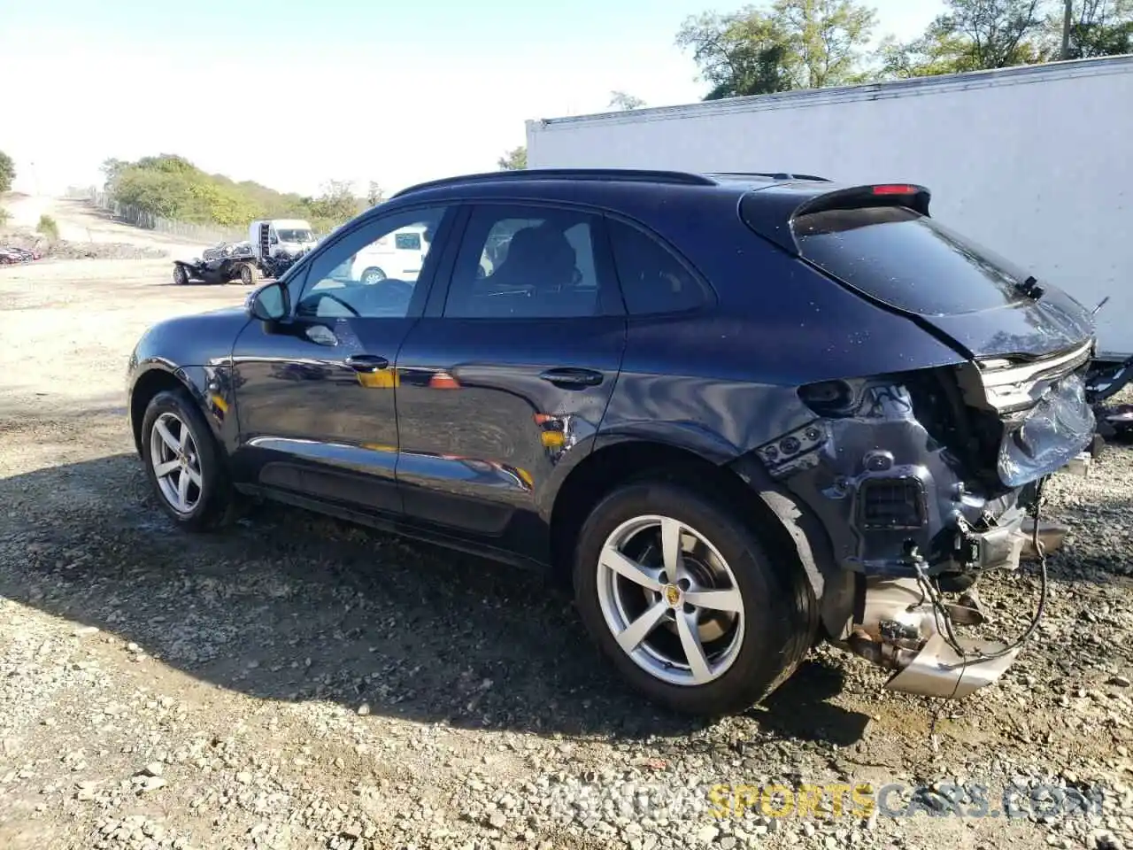 2 Photograph of a damaged car WP1AA2A5XMLB06238 PORSCHE MACAN 2021