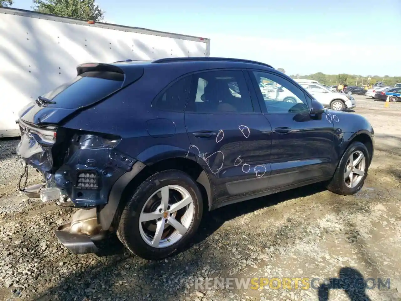 3 Photograph of a damaged car WP1AA2A5XMLB06238 PORSCHE MACAN 2021