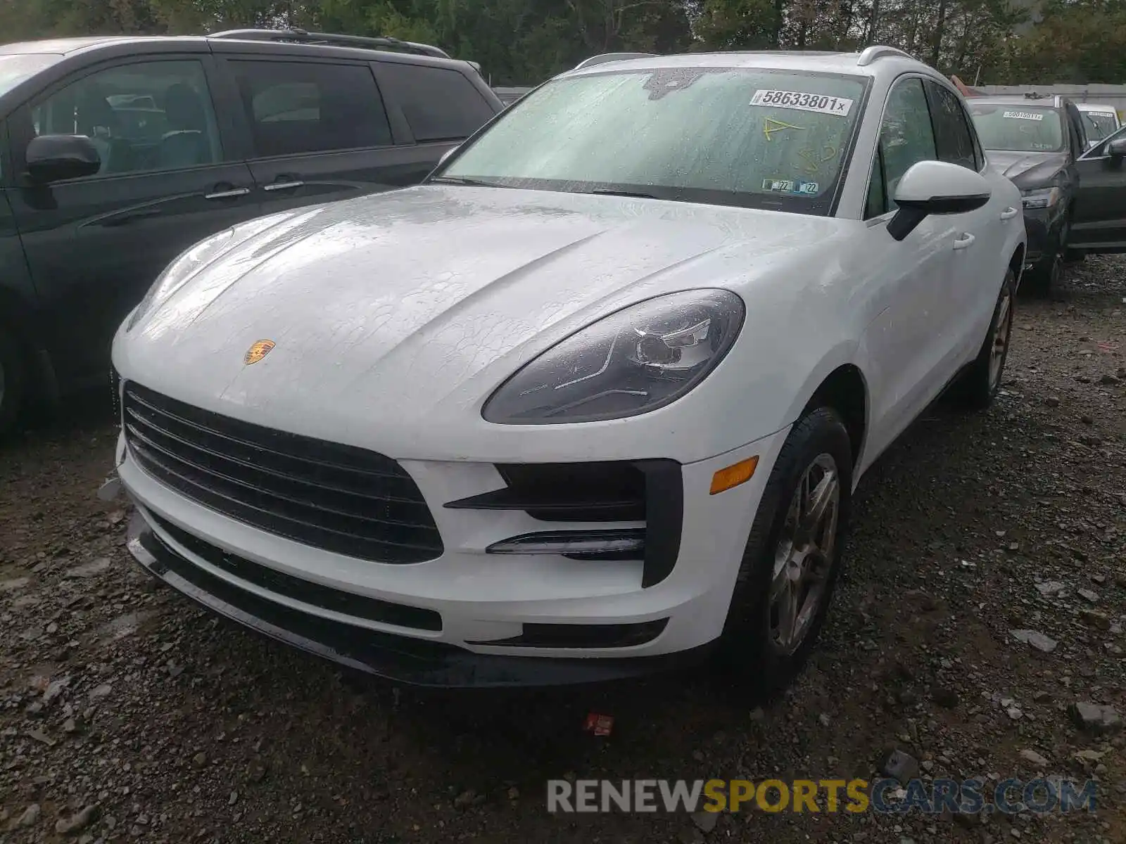 2 Photograph of a damaged car WP1AA2A5XMLB09785 PORSCHE MACAN 2021