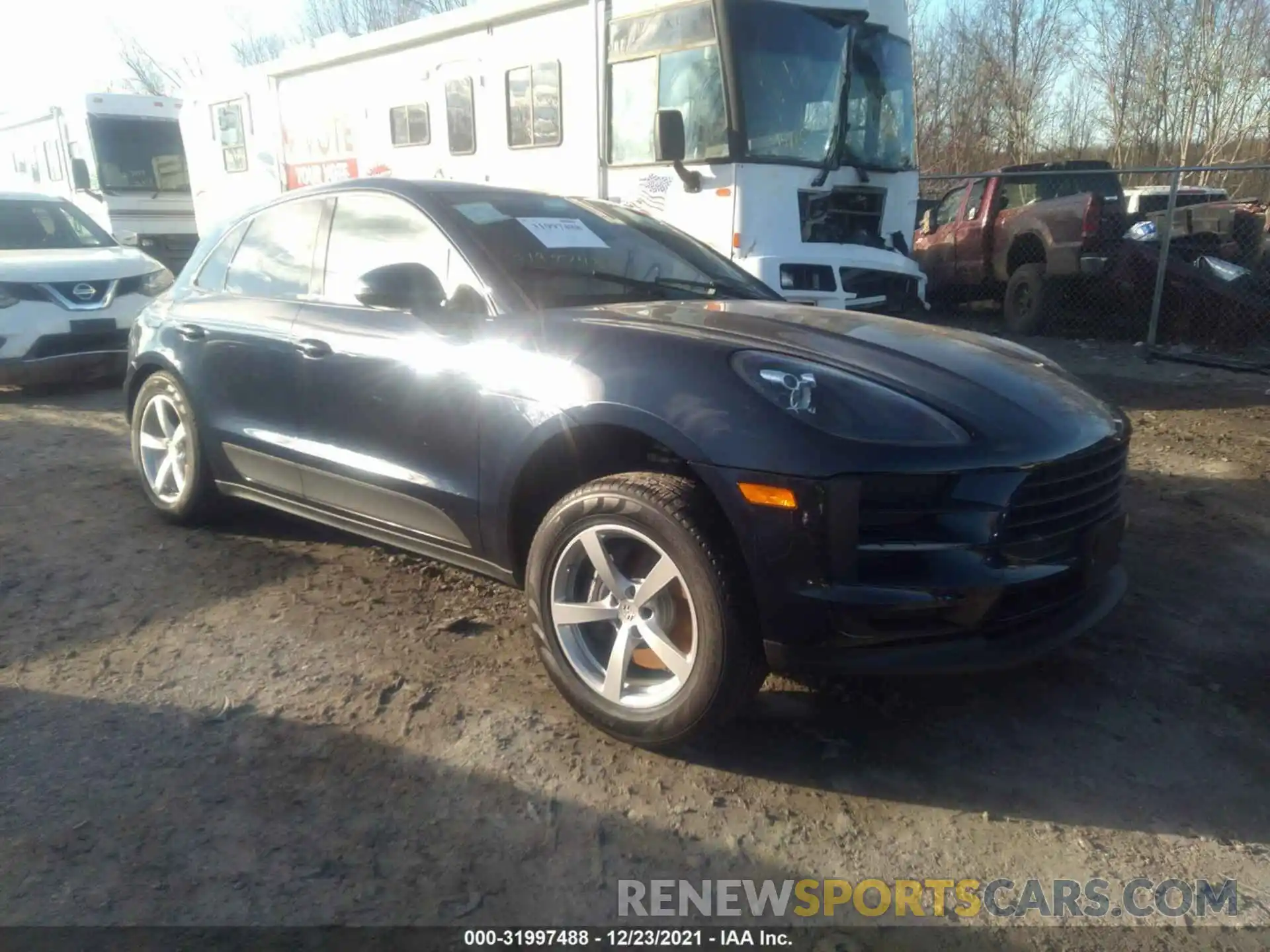 1 Photograph of a damaged car WP1AA2A5XMLB10984 PORSCHE MACAN 2021