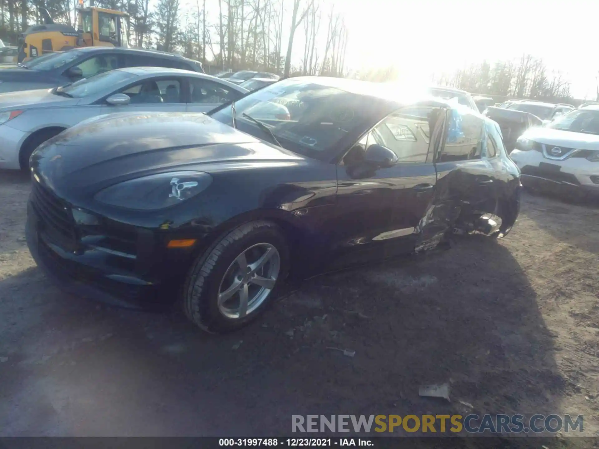 2 Photograph of a damaged car WP1AA2A5XMLB10984 PORSCHE MACAN 2021