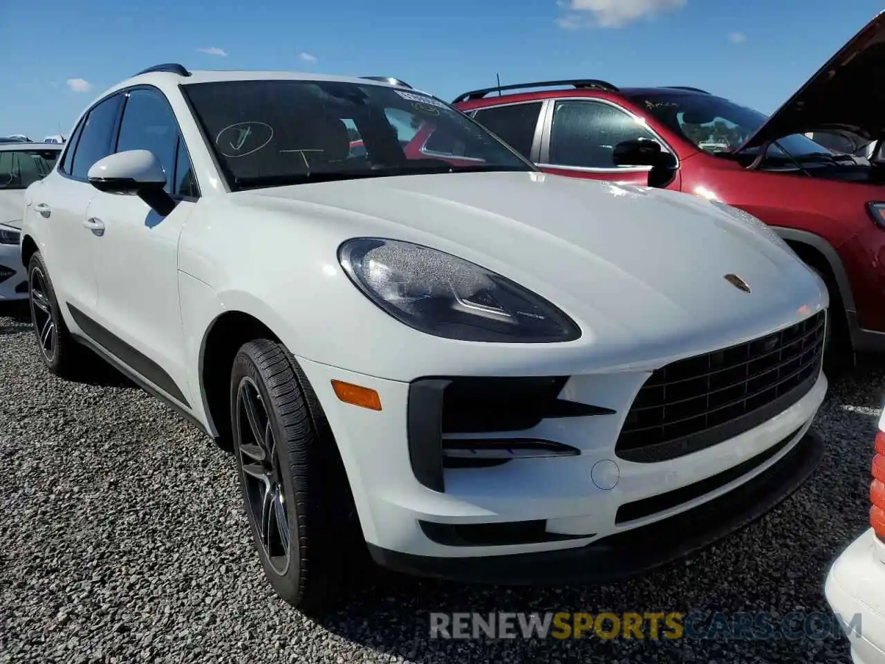 1 Photograph of a damaged car WP1AA2A5XMLB11679 PORSCHE MACAN 2021