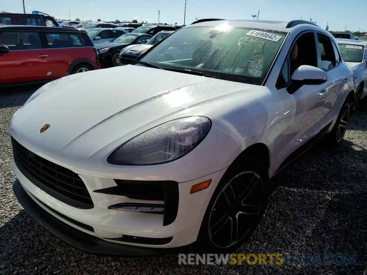 2 Photograph of a damaged car WP1AA2A5XMLB11679 PORSCHE MACAN 2021