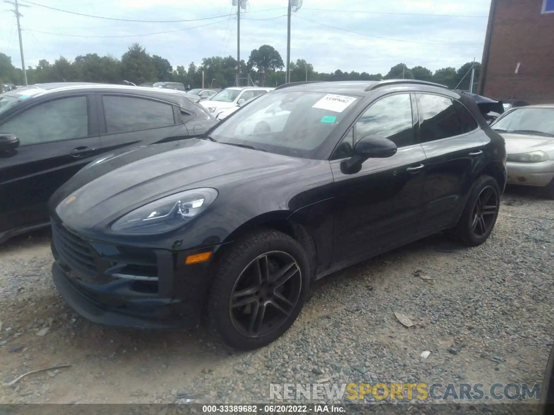 2 Photograph of a damaged car WP1AA2A5XMLB15683 PORSCHE MACAN 2021