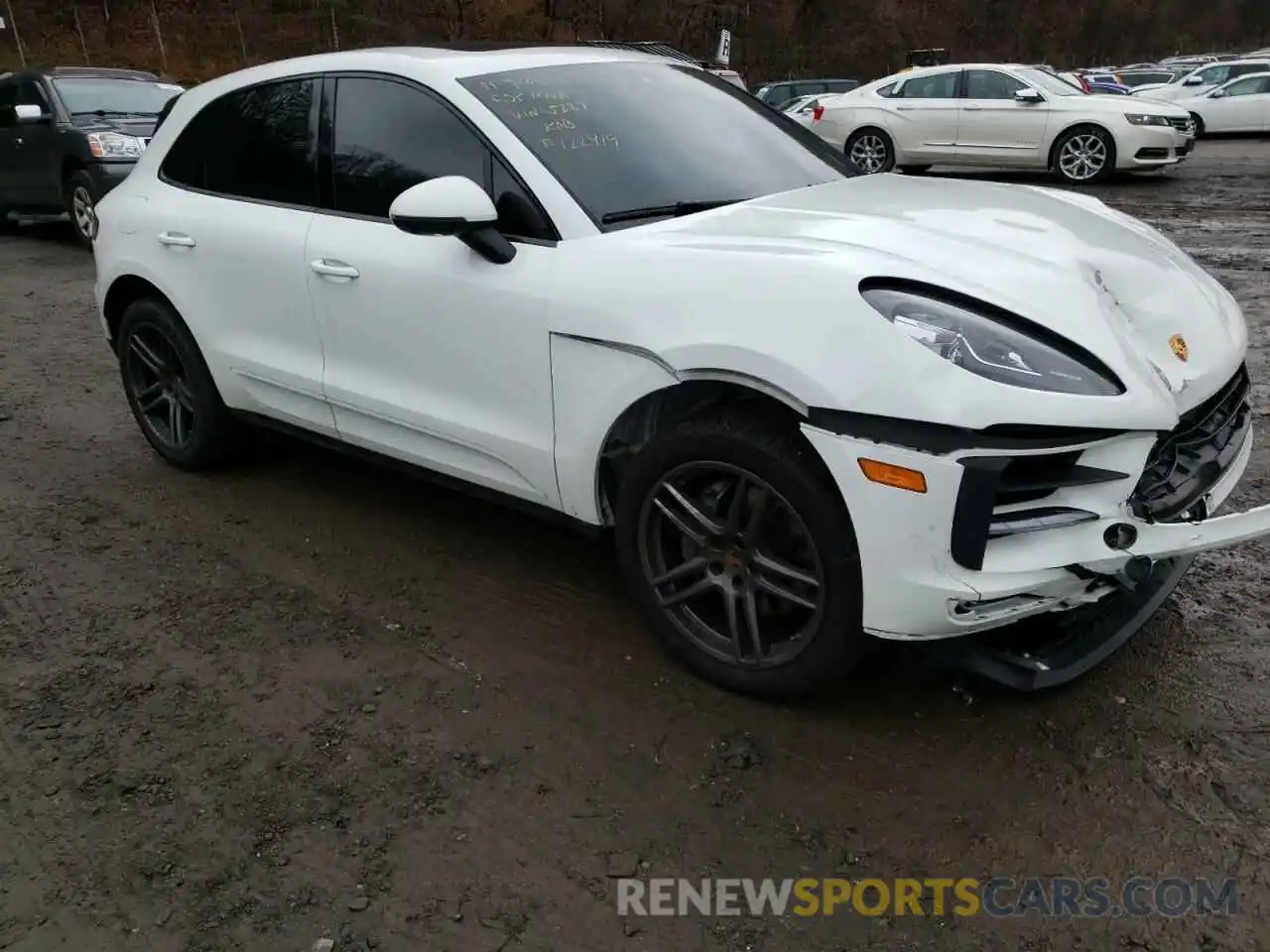 1 Photograph of a damaged car WP1AB2A50MLB35227 PORSCHE MACAN 2021