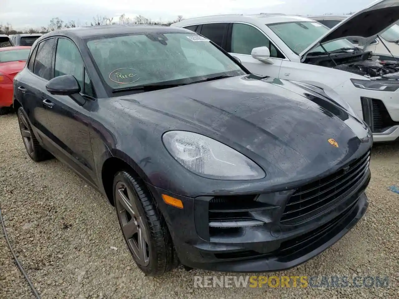 1 Photograph of a damaged car WP1AB2A50MLB37656 PORSCHE MACAN 2021