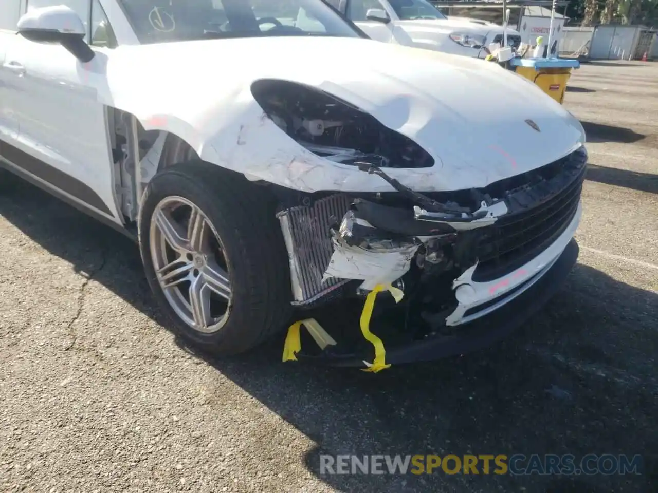 9 Photograph of a damaged car WP1AB2A51MLB33809 PORSCHE MACAN 2021