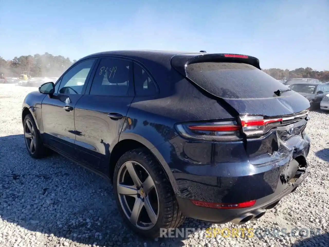 3 Photograph of a damaged car WP1AB2A52MLB31504 PORSCHE MACAN 2021