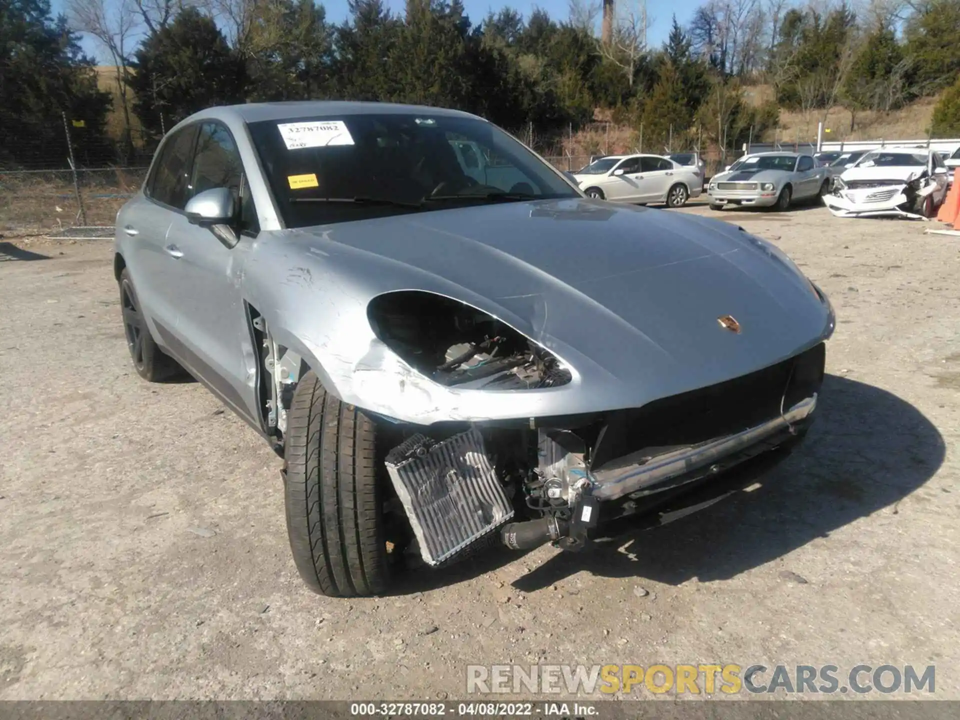 6 Photograph of a damaged car WP1AB2A52MLB31793 PORSCHE MACAN 2021