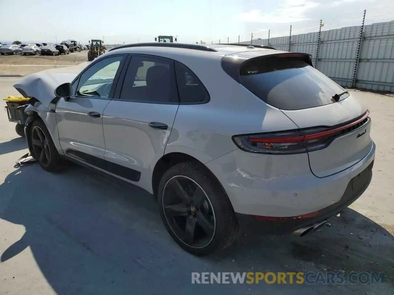 3 Photograph of a damaged car WP1AB2A53MLB37019 PORSCHE MACAN 2021