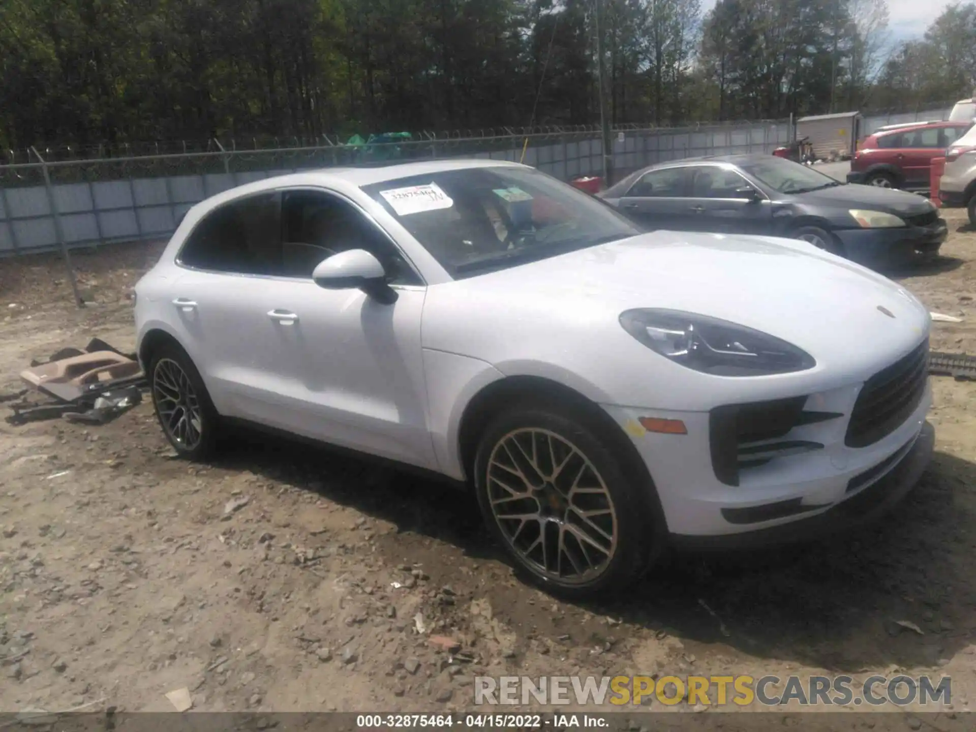 1 Photograph of a damaged car WP1AB2A53MLB37067 PORSCHE MACAN 2021