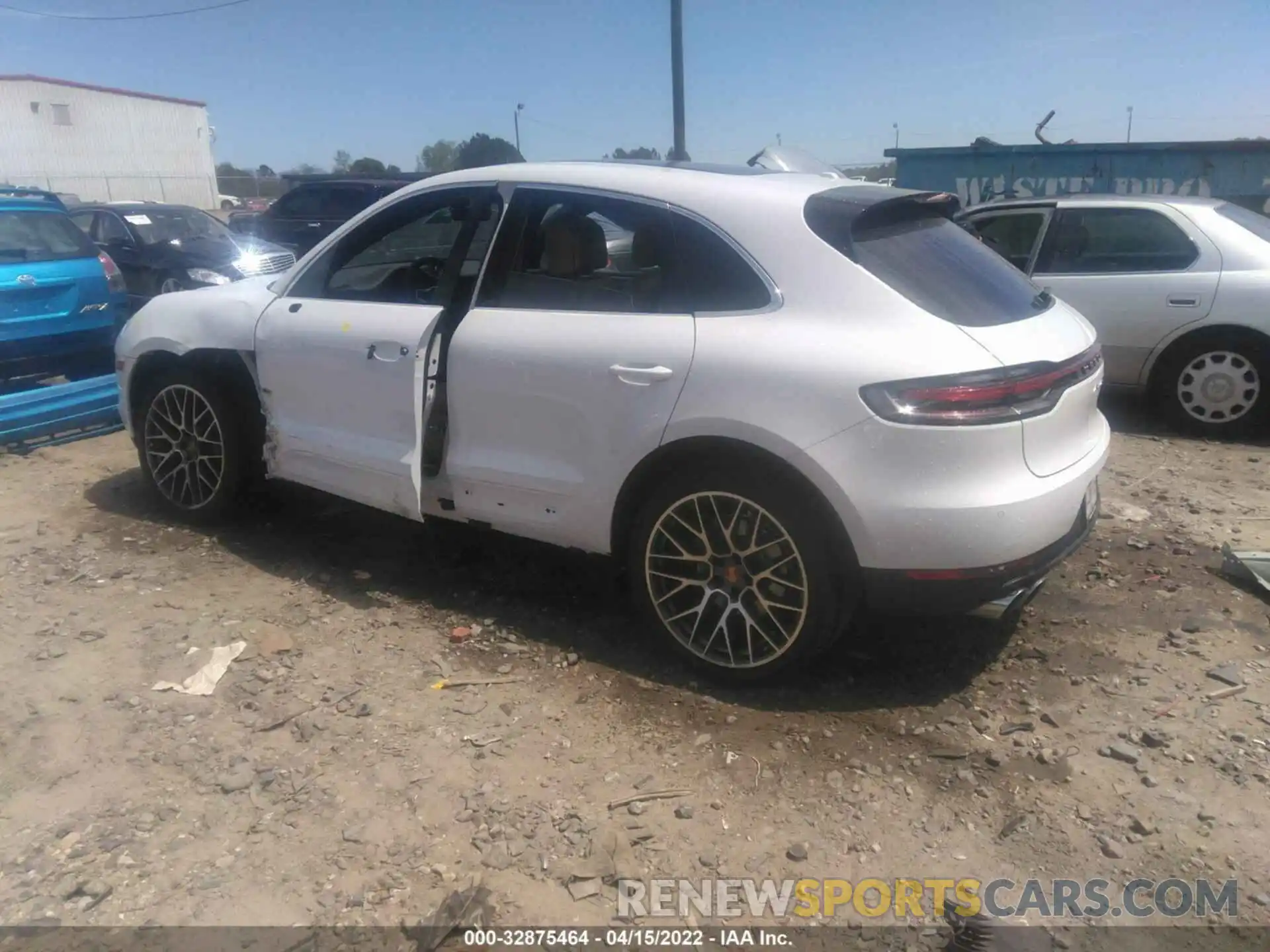 3 Фотография поврежденного автомобиля WP1AB2A53MLB37067 PORSCHE MACAN 2021