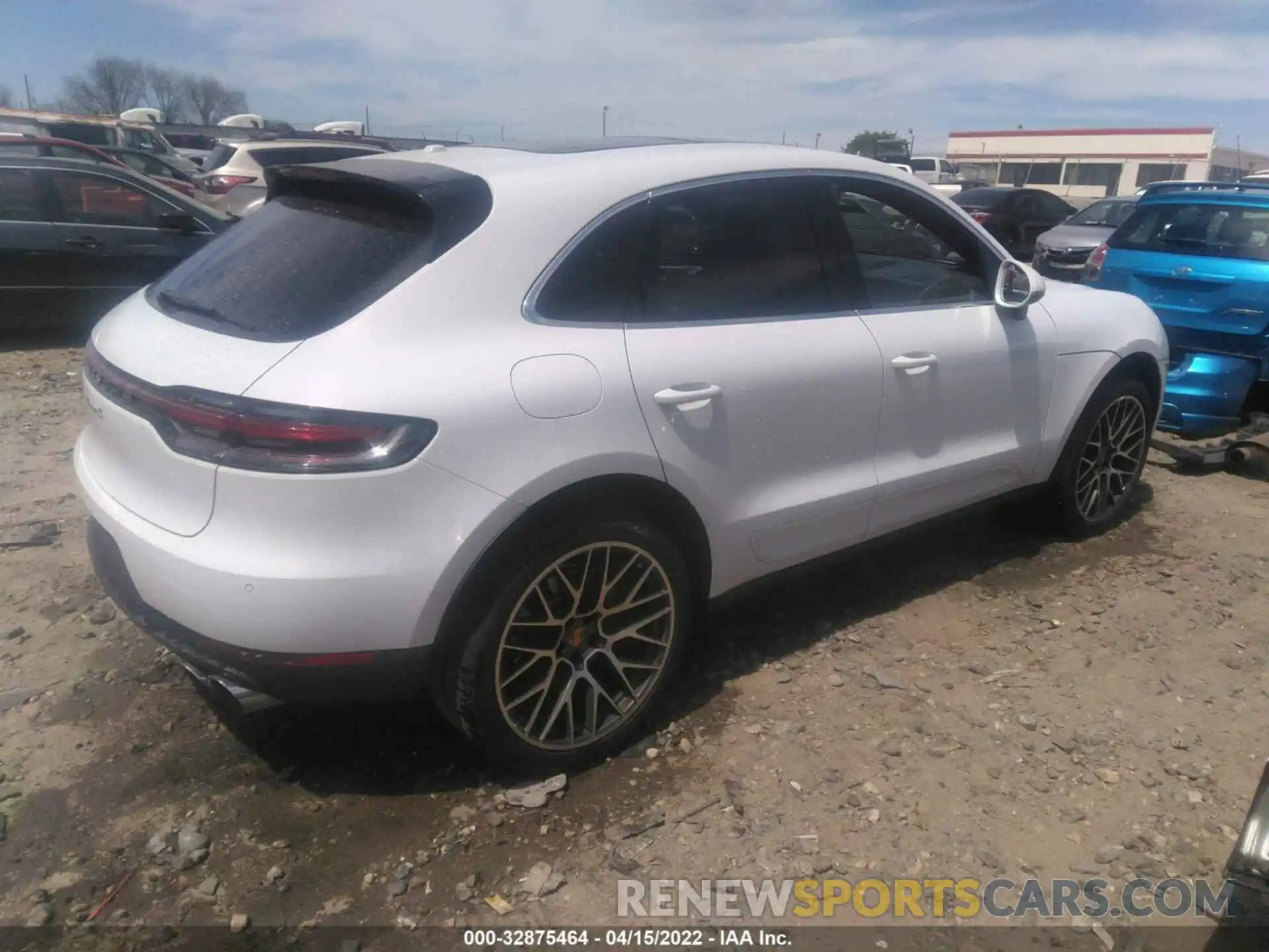 4 Фотография поврежденного автомобиля WP1AB2A53MLB37067 PORSCHE MACAN 2021