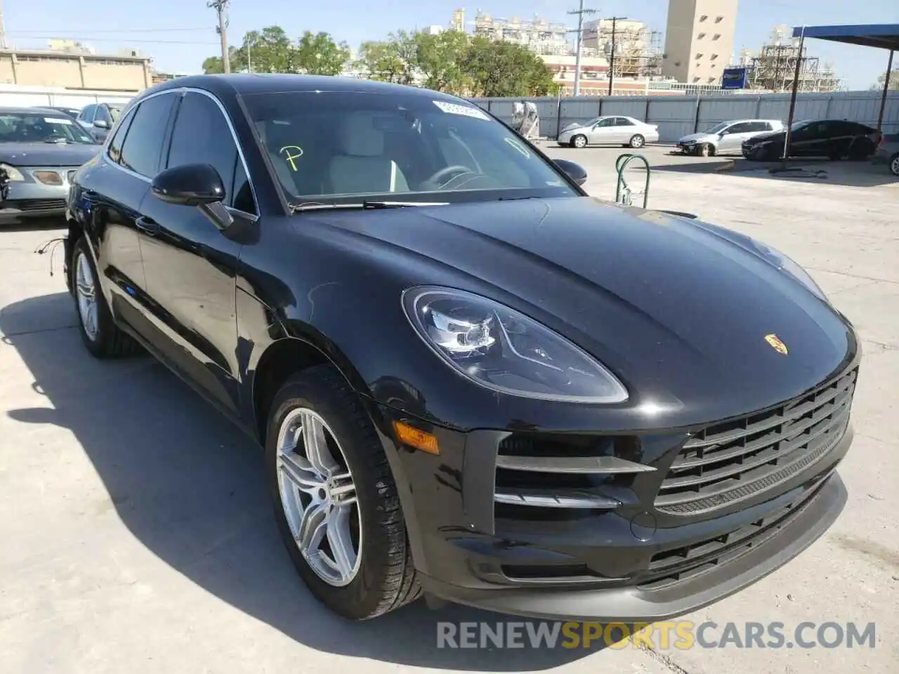 1 Photograph of a damaged car WP1AB2A53MLB37697 PORSCHE MACAN 2021