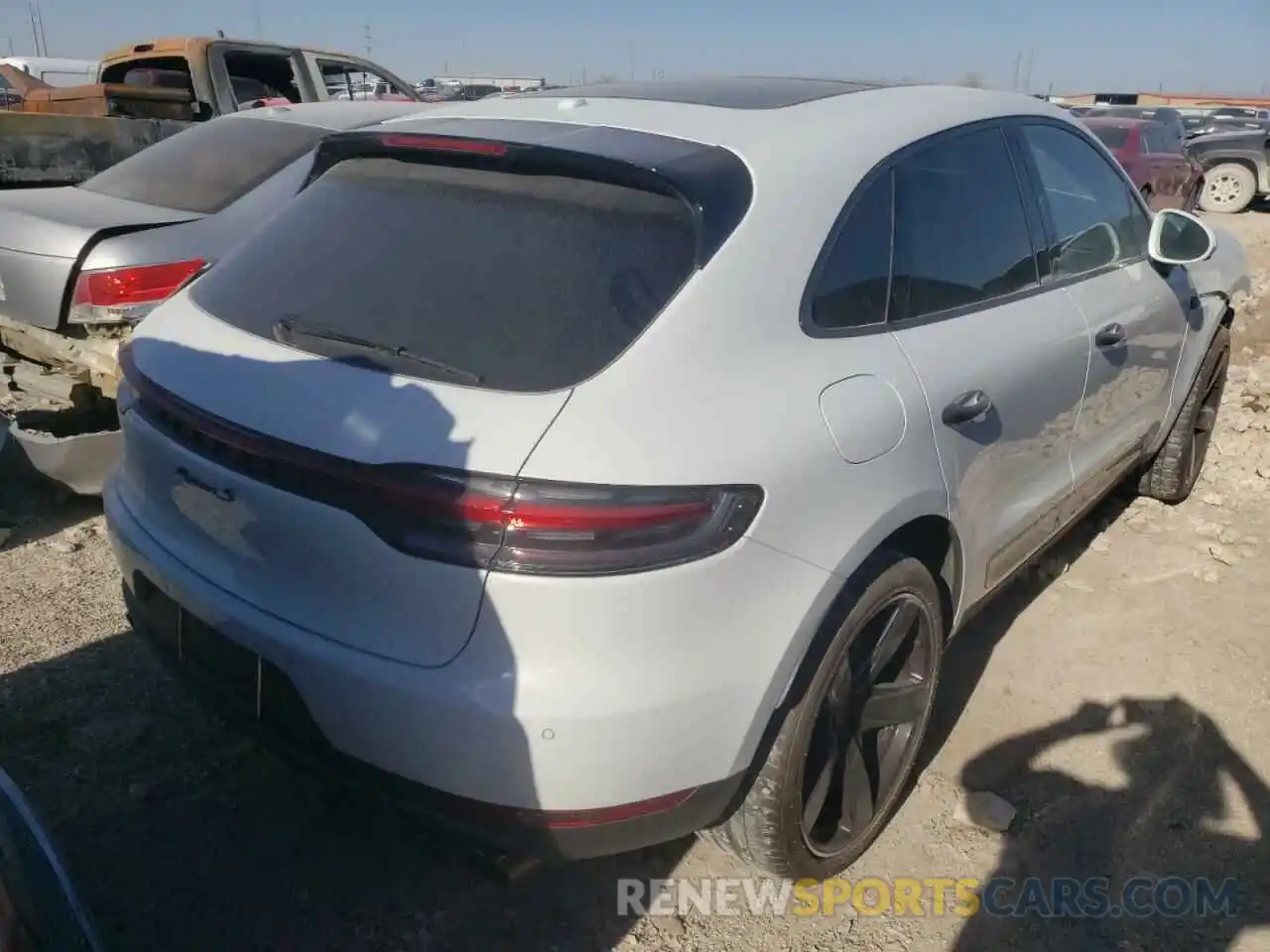 4 Фотография поврежденного автомобиля WP1AB2A54MLB33786 PORSCHE MACAN 2021