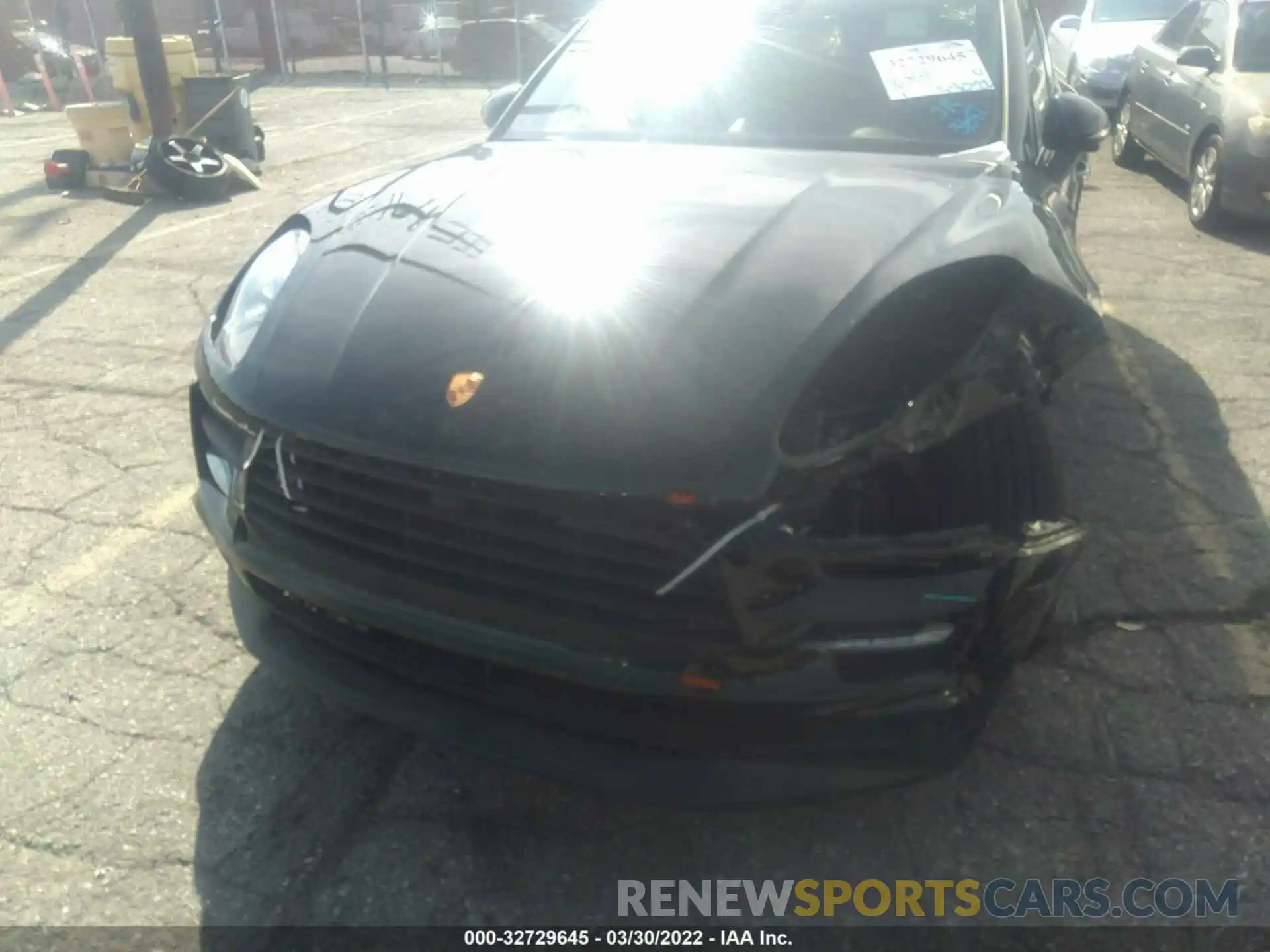 6 Photograph of a damaged car WP1AB2A55MLB35708 PORSCHE MACAN 2021