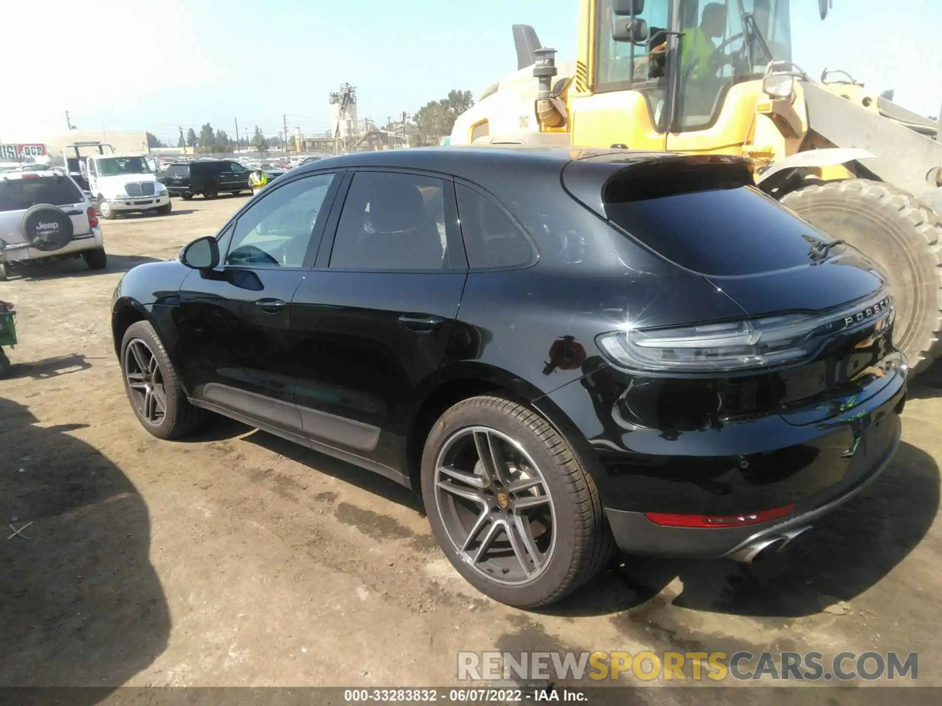 3 Photograph of a damaged car WP1AB2A56MLB30226 PORSCHE MACAN 2021