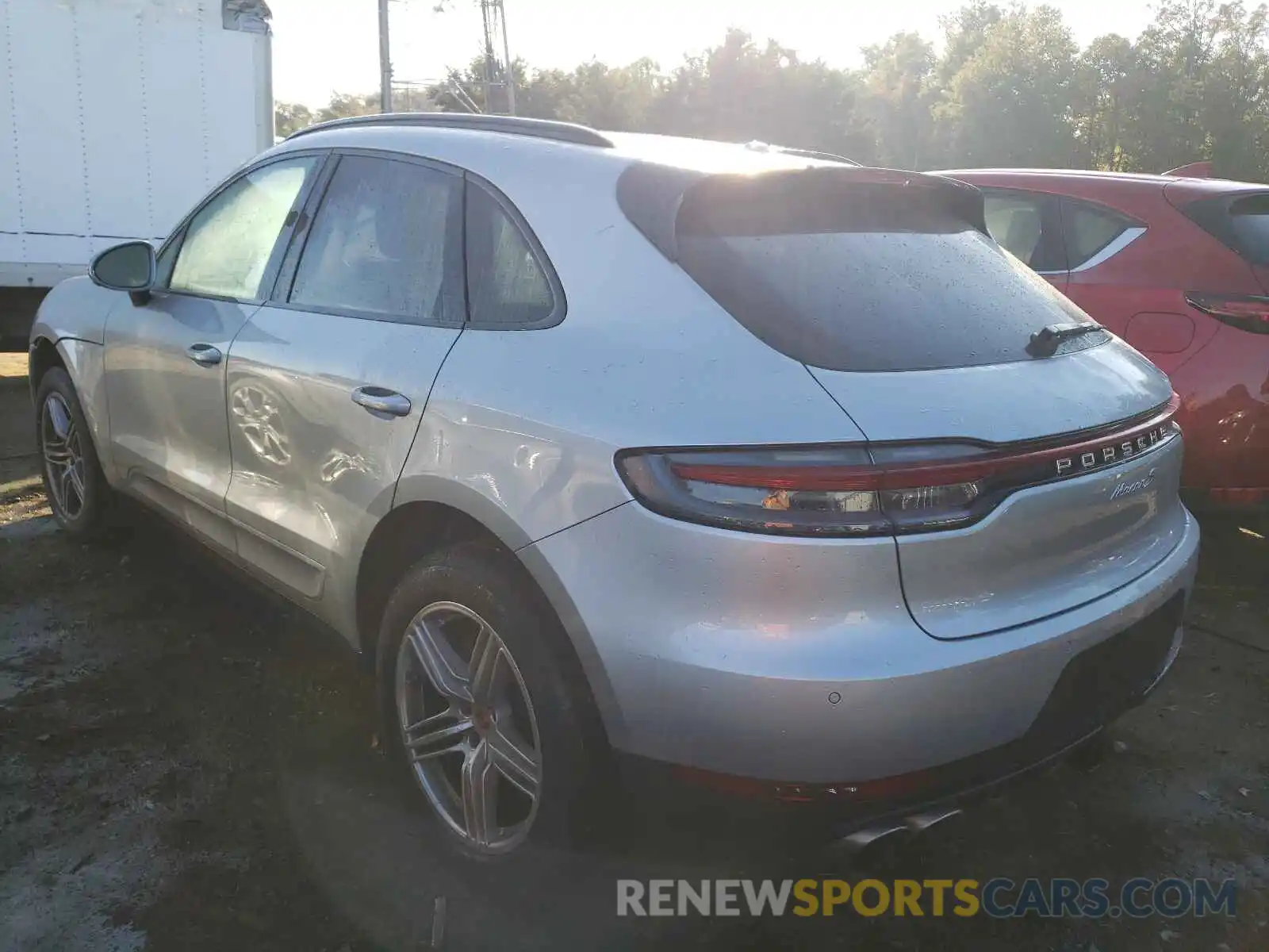 3 Photograph of a damaged car WP1AB2A56MLB30551 PORSCHE MACAN 2021