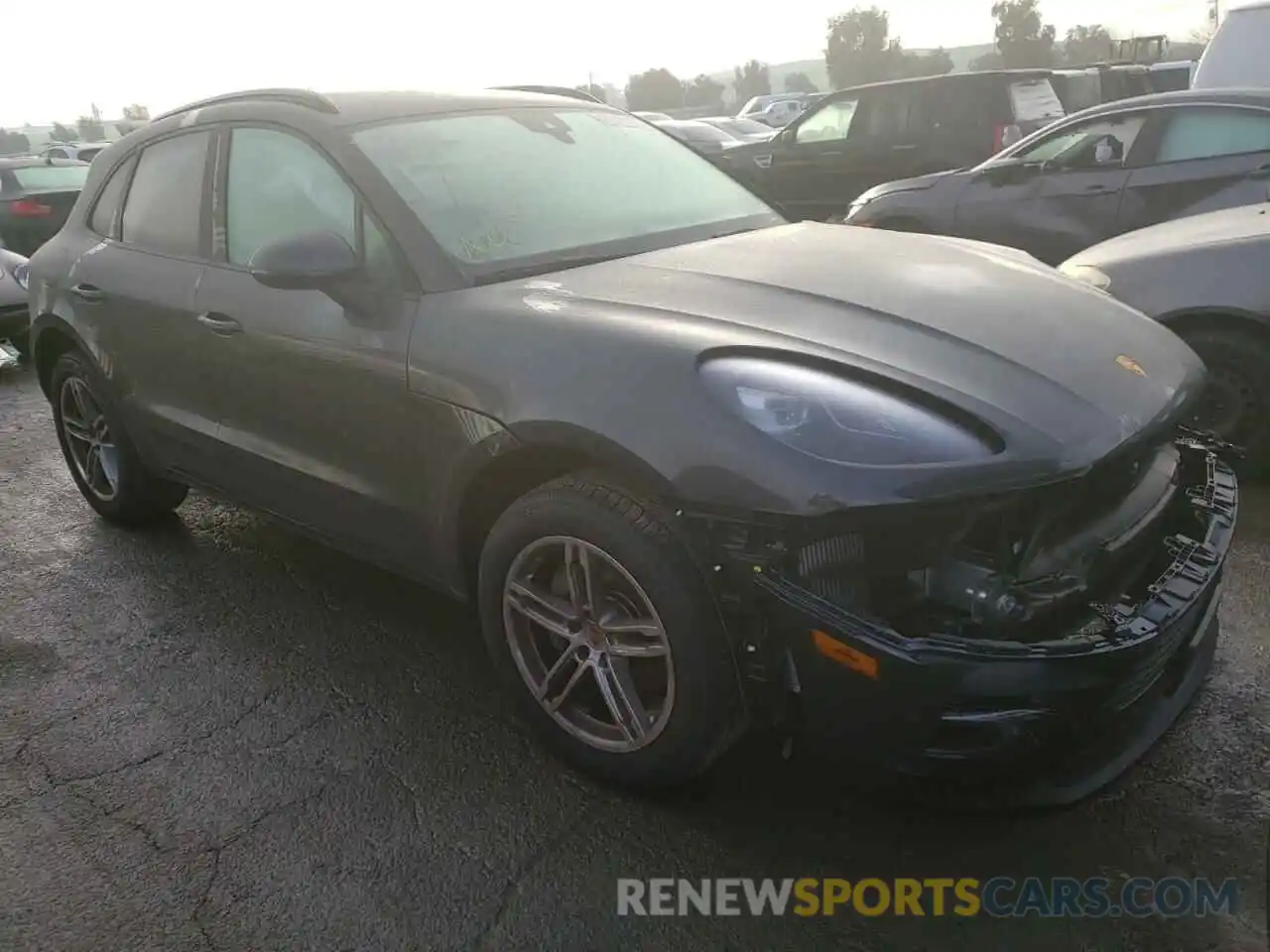 1 Photograph of a damaged car WP1AB2A56MLB35572 PORSCHE MACAN 2021